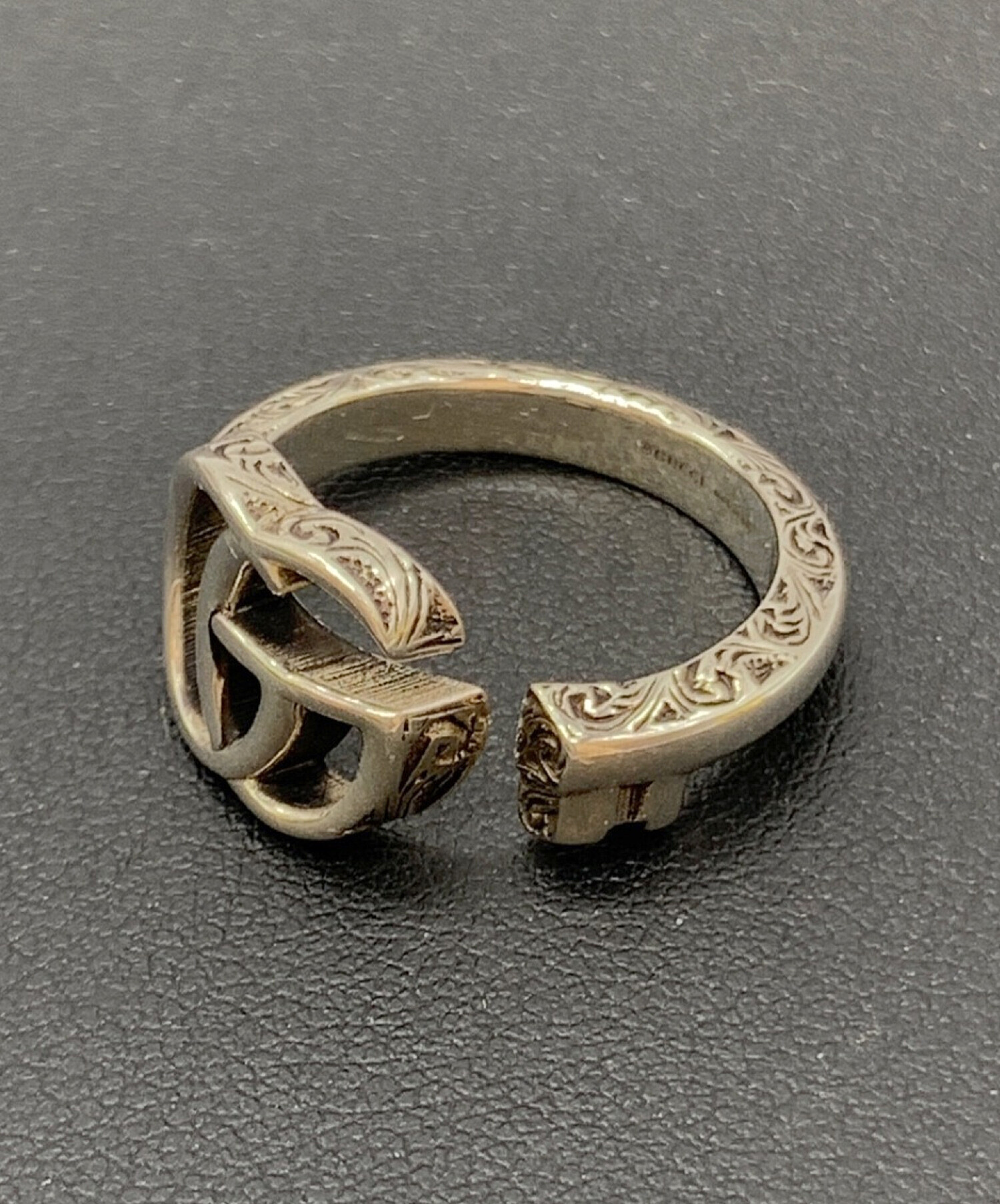 中古・古着通販】GUCCI (グッチ) ダブルG キーリング サイズ:15号 