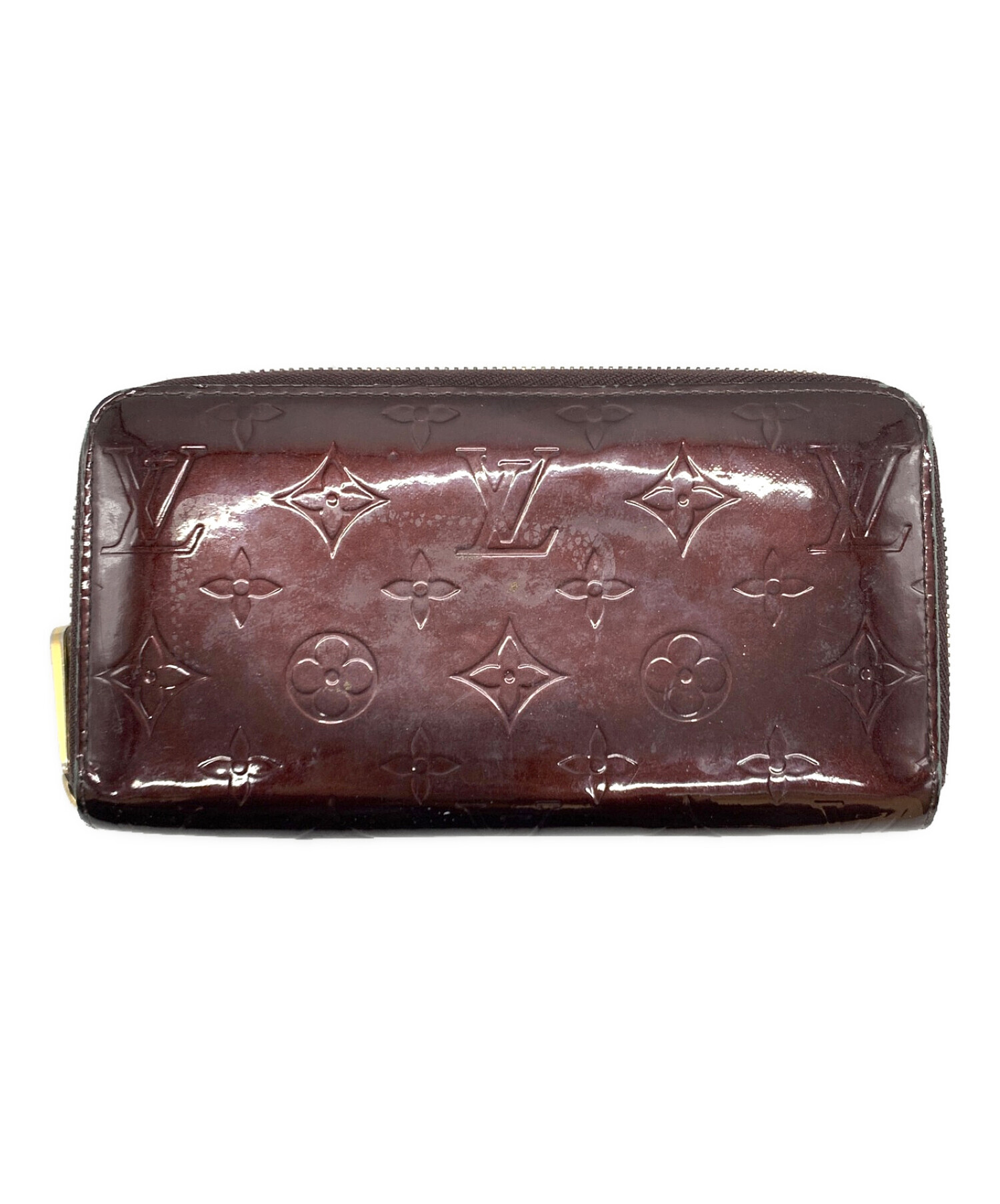 Louis Vuitton 極美品 財布 新型 速かっ ヴェルニ アマラント ヴィトン