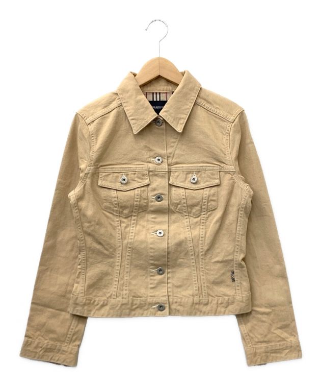 Burberry ベージュ デニムジャケット