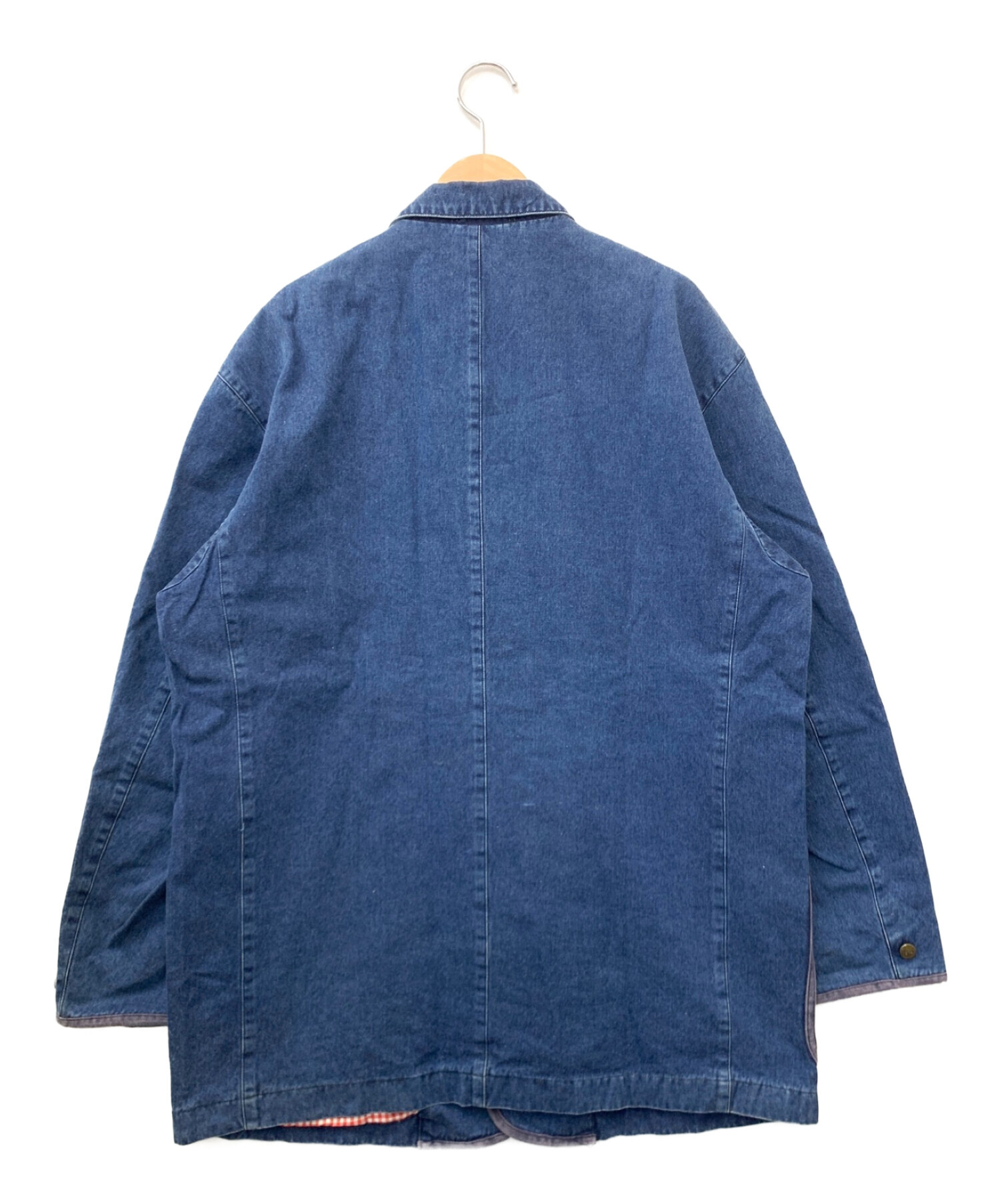 中古・古着通販】PAPAS (パパス) デニムカバーオール インディゴ 