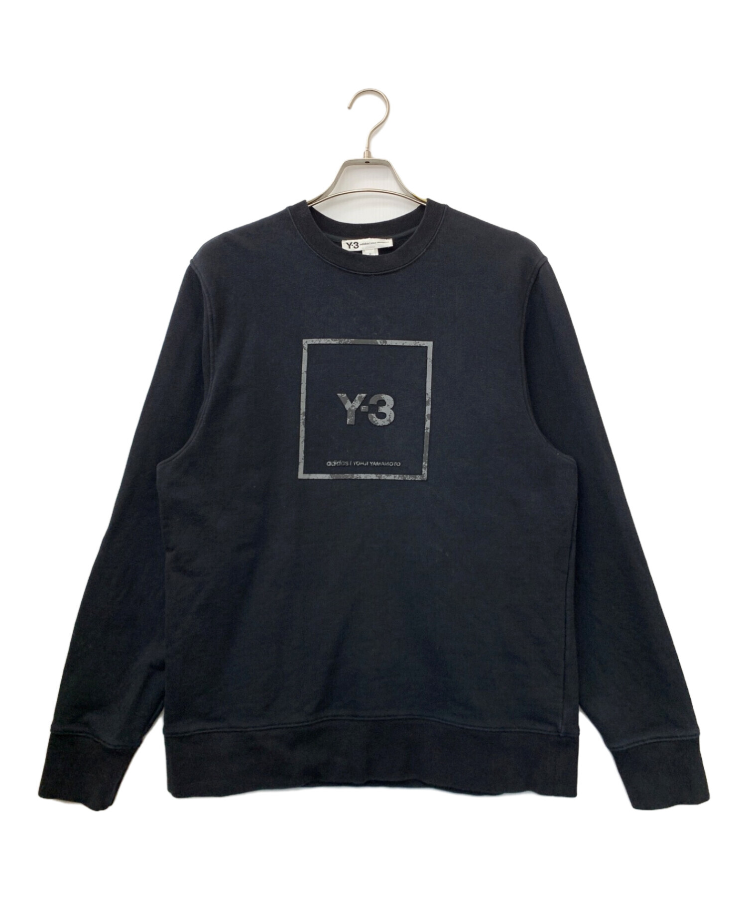中古・古着通販】Y-3 (ワイスリー) スクエアロゴラベルスウェット 