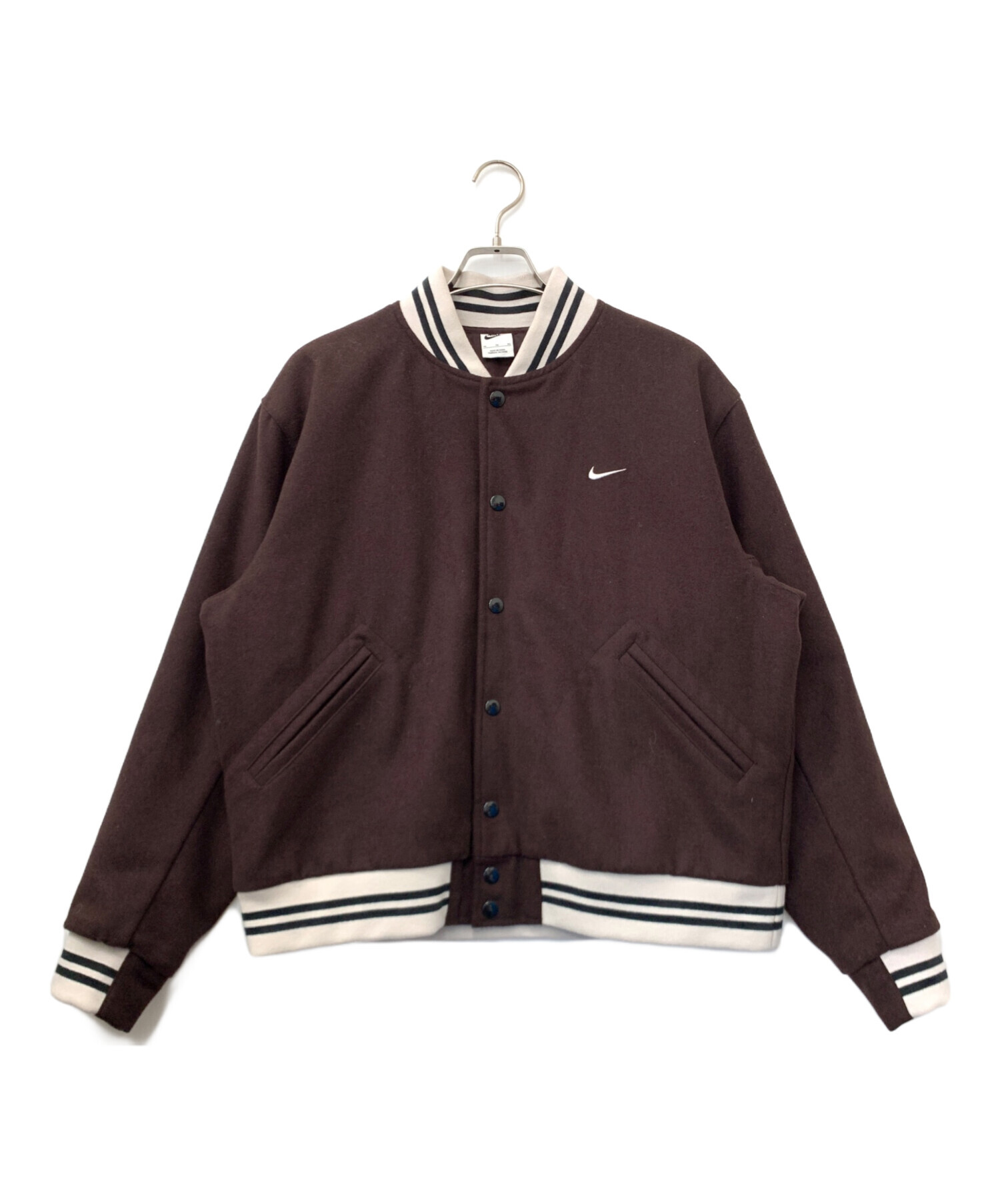 中古・古着通販】NIKE (ナイキ) AS M NK AU VARSITY JKT ブラウン 