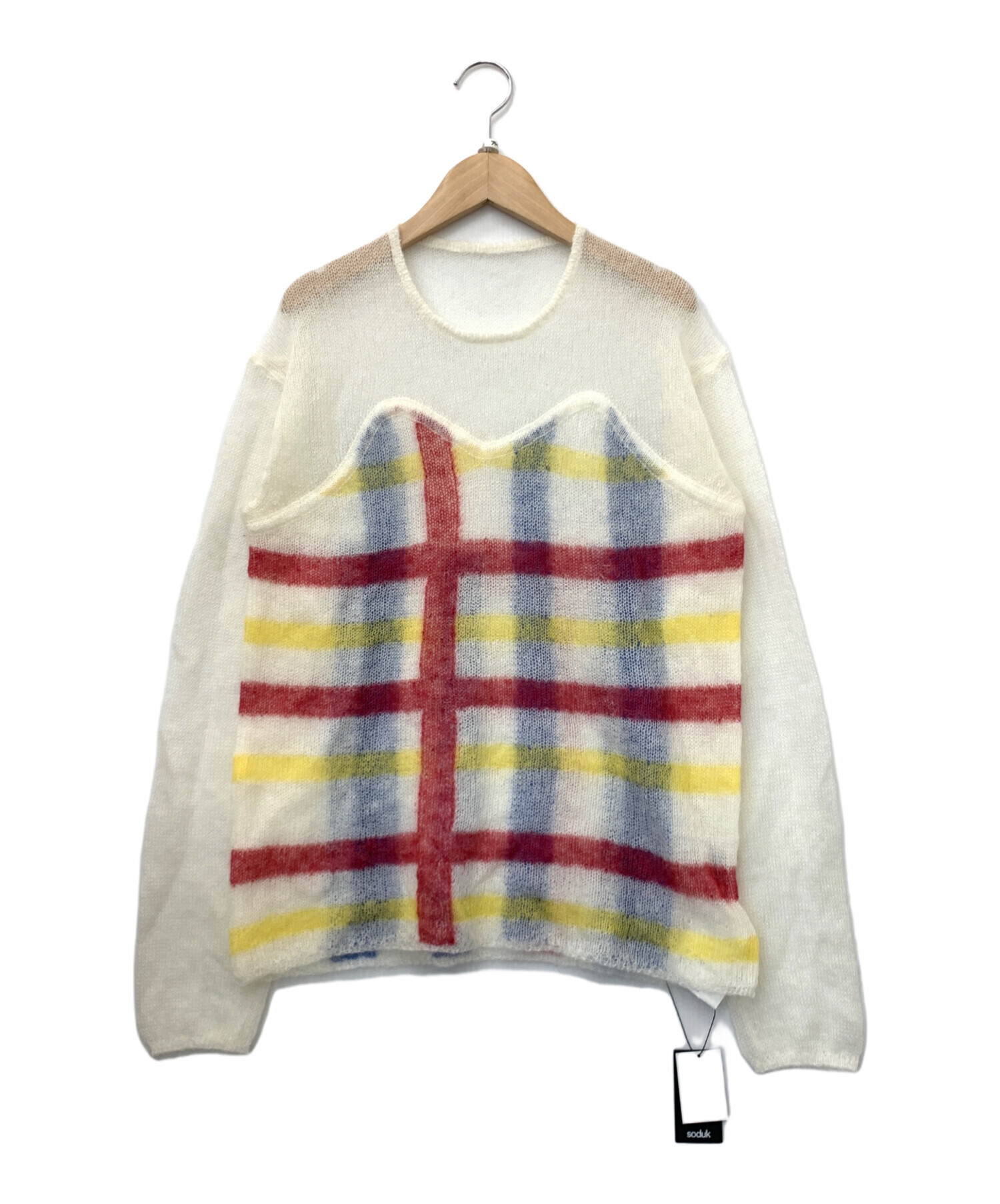 soduk ストライプニット ファッション