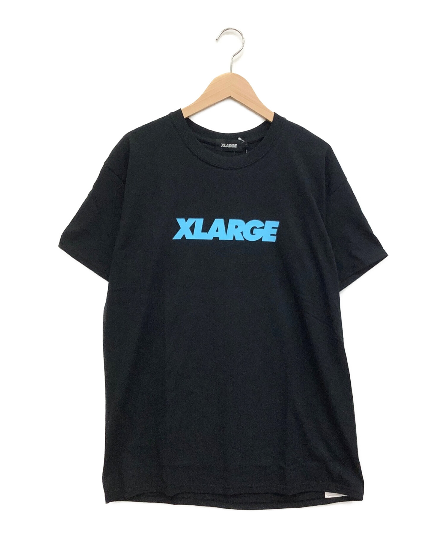 X-LARGE (エクストララージ) S/S TEE GENIE ブラック×ブルー サイズ:L 未使用品