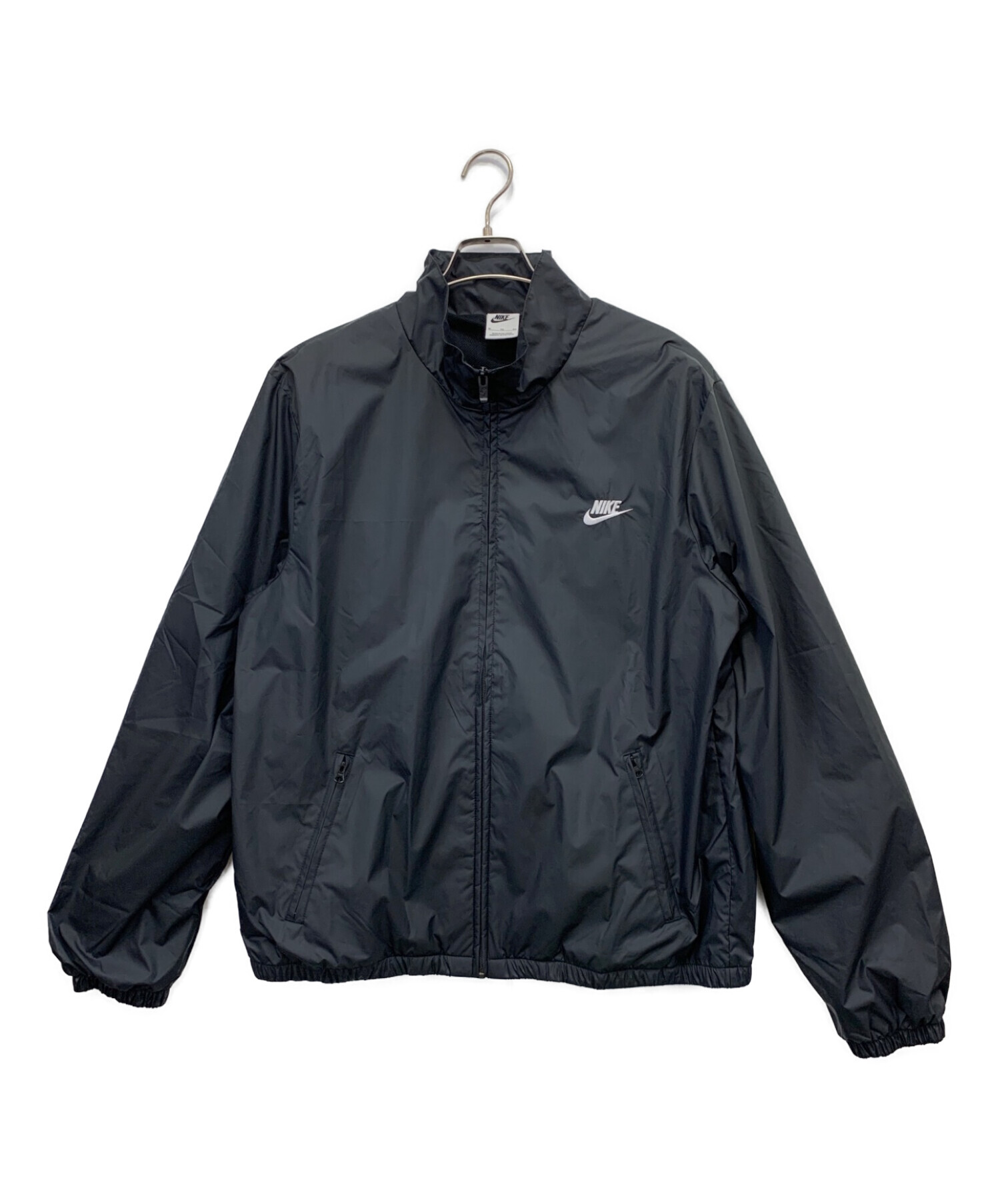 NIKE (ナイキ) フルジップ ウーブン ジャケット ブラック サイズ:XL
