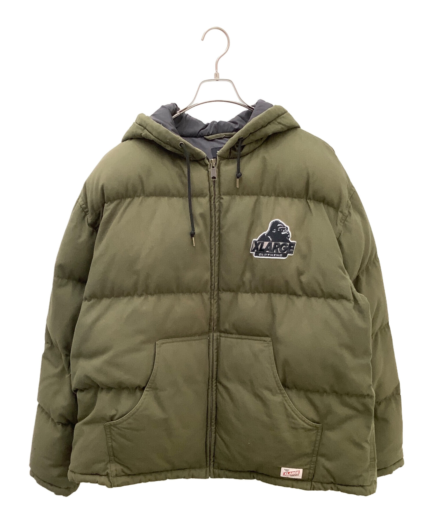 X-LARGE XLARGE エクストララージ DUCK ACTIVE PUFFER JACKET 黒 XL 