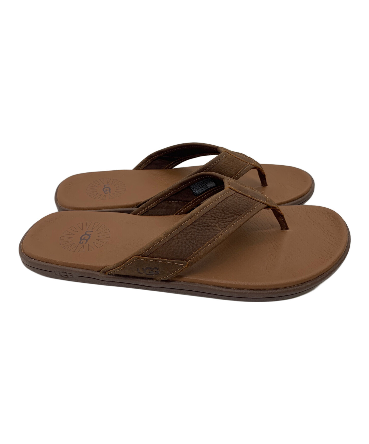 中古・古着通販】UGG (アグ) サンダル ブラウン サイズ:27 未使用品 