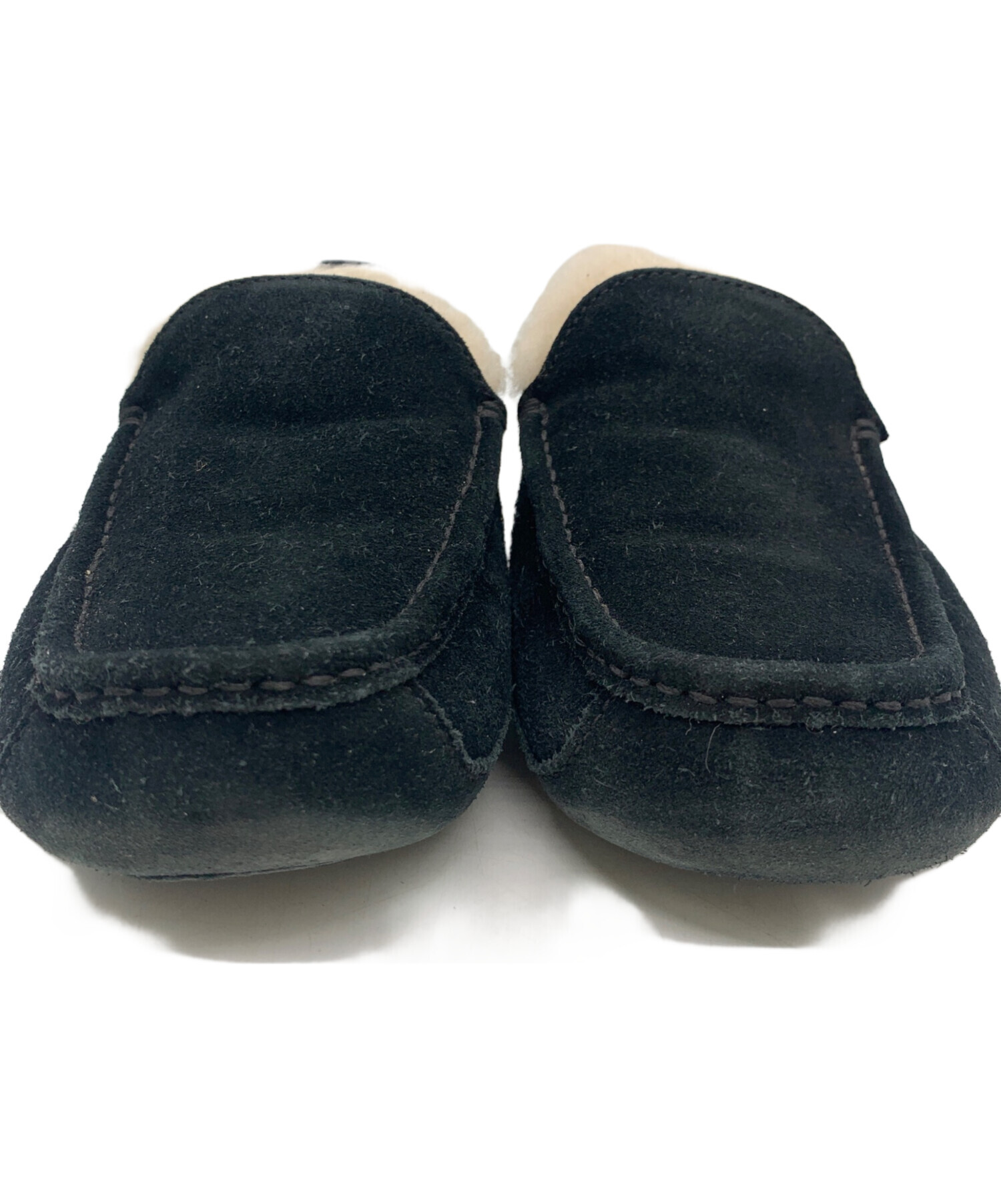 中古・古着通販】UGG (アグ) モカシンシューズ ブラック サイズ:26cm 