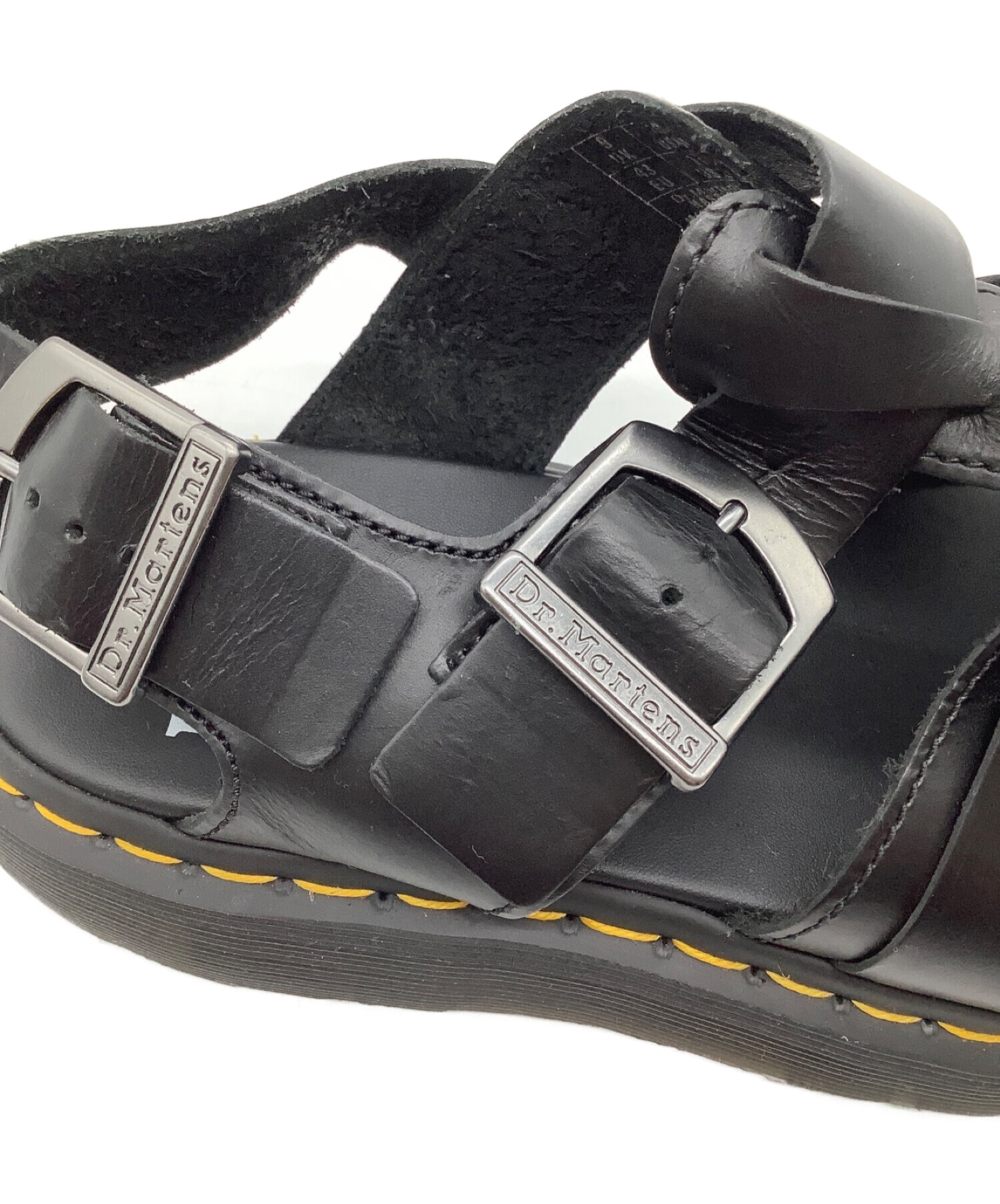 Dr.Martens ドクターマーチン レザーサンダル 黒 UK9