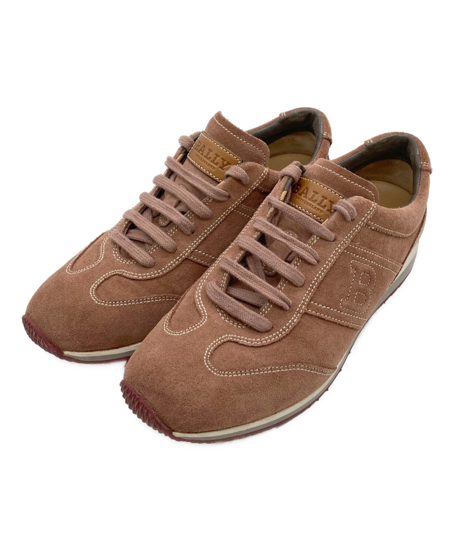 中古・古着通販】BALLY (バリー) ドライビングシューズ ピンク サイズ 