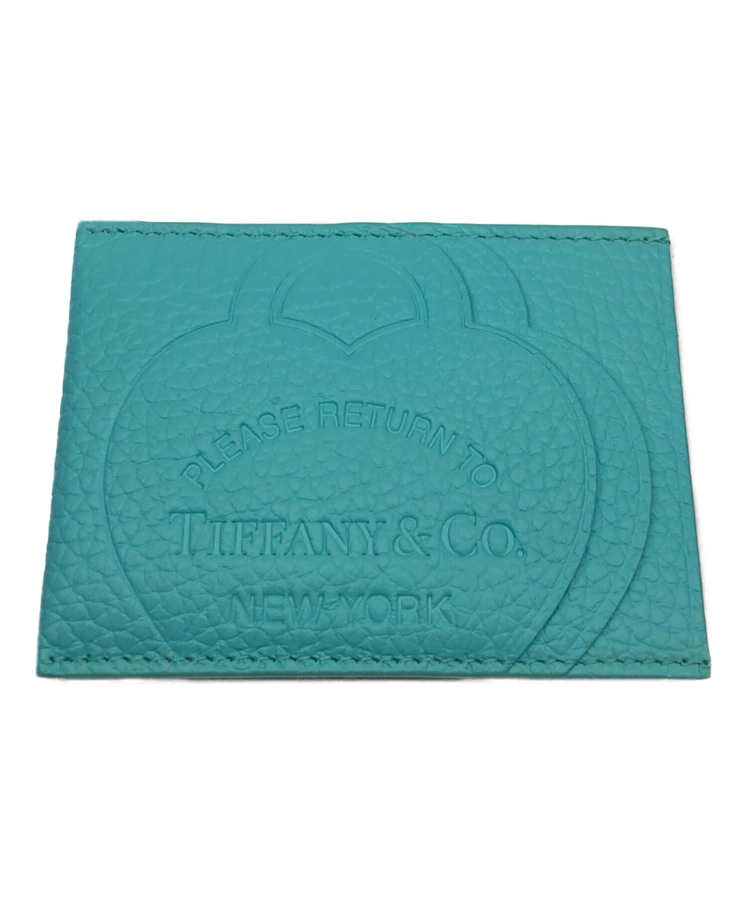 TIFFANY & Co. (ティファニー) カードケース ブルー