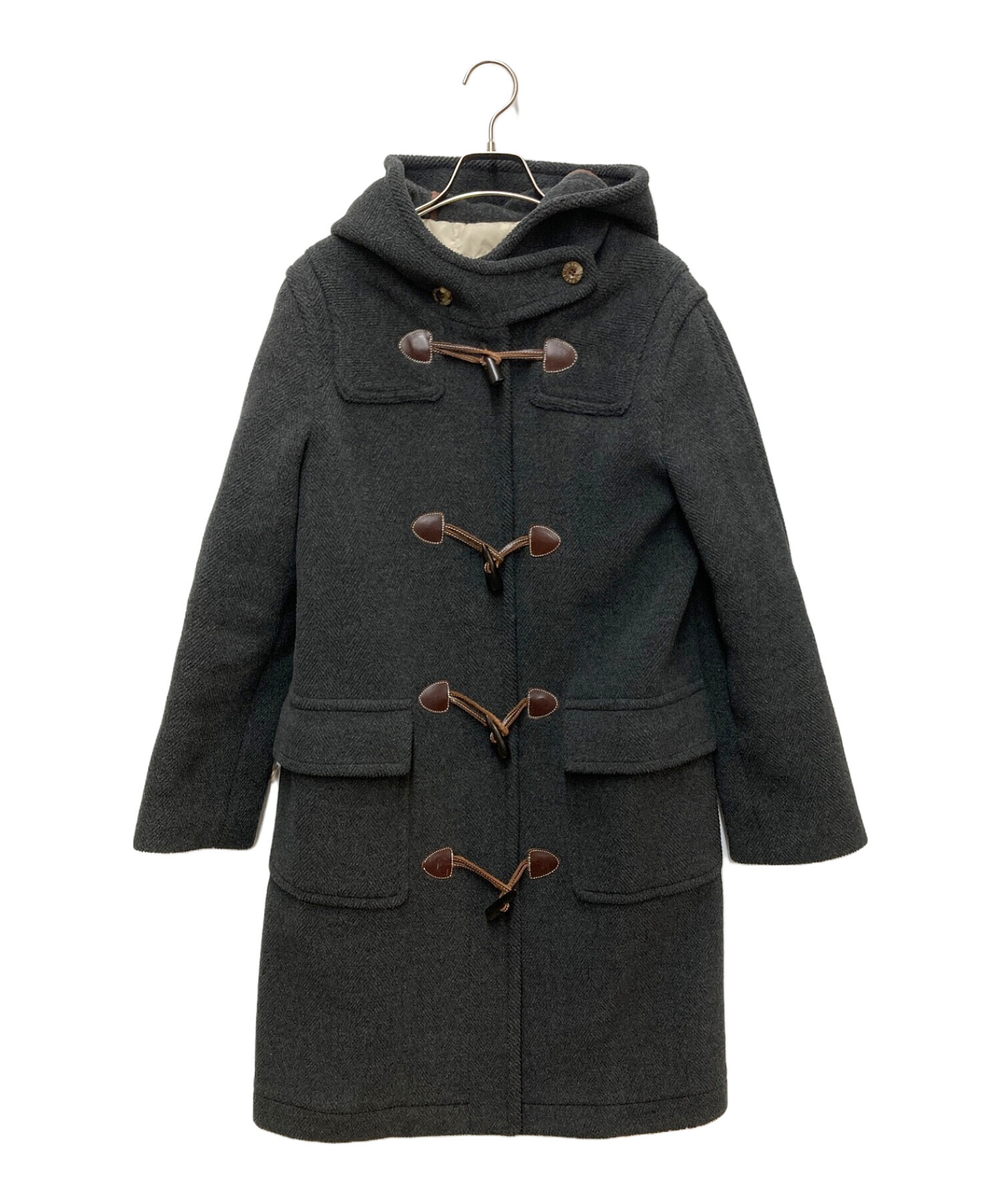 すぐり様　OLD ENGLAND ヘリンボーン　 ダッフルコート フード　ウール すぐり様 OLD ENGLAND ヘリンボーン ダッフルコート フード ウール OLD