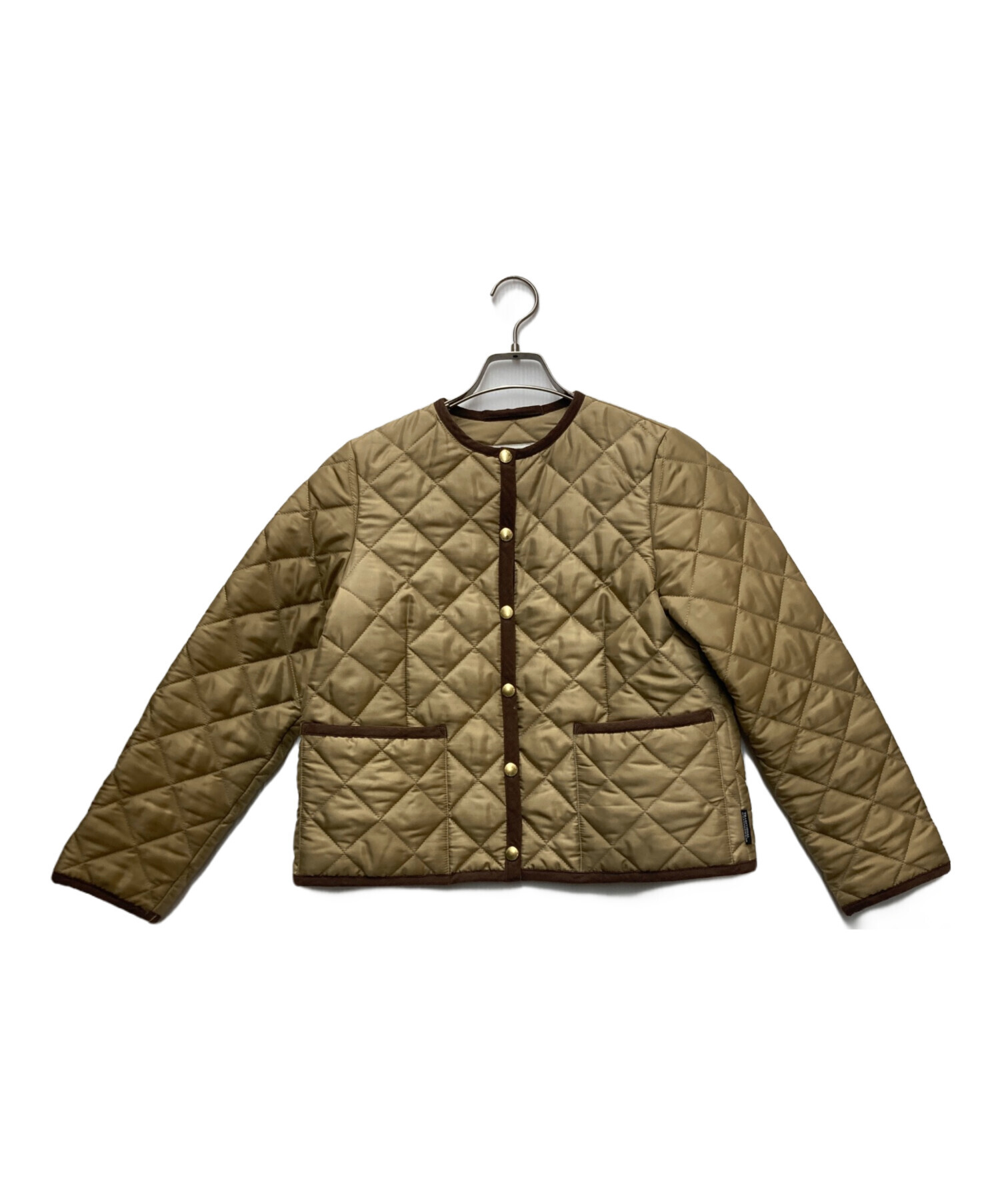 TRADITIONAL まそ WEATHERWEAR キルティングジャケット ベージ