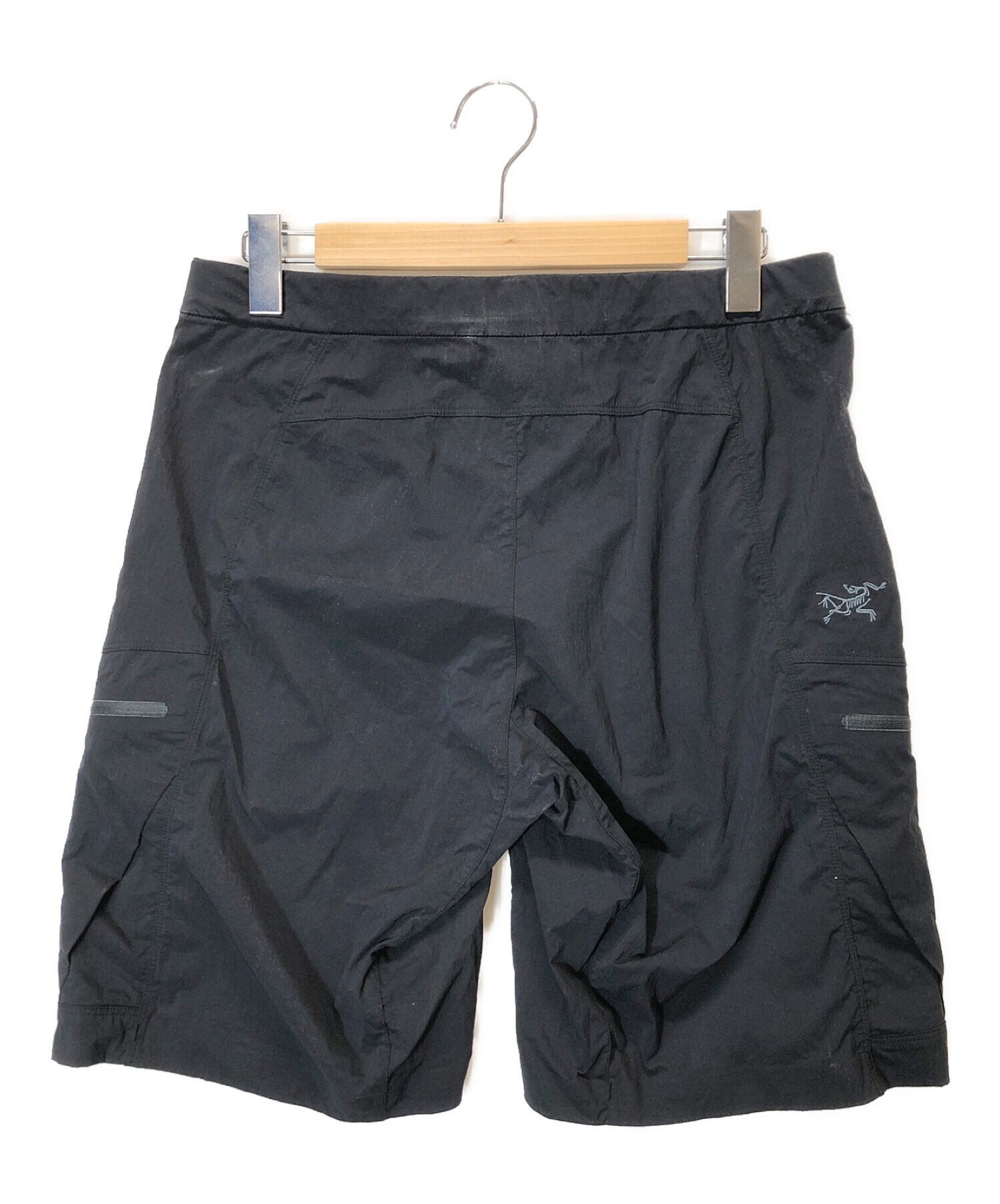 arcteryx ブラック 美品ハーフパンツ ジッパーポケット付き 楽天市場