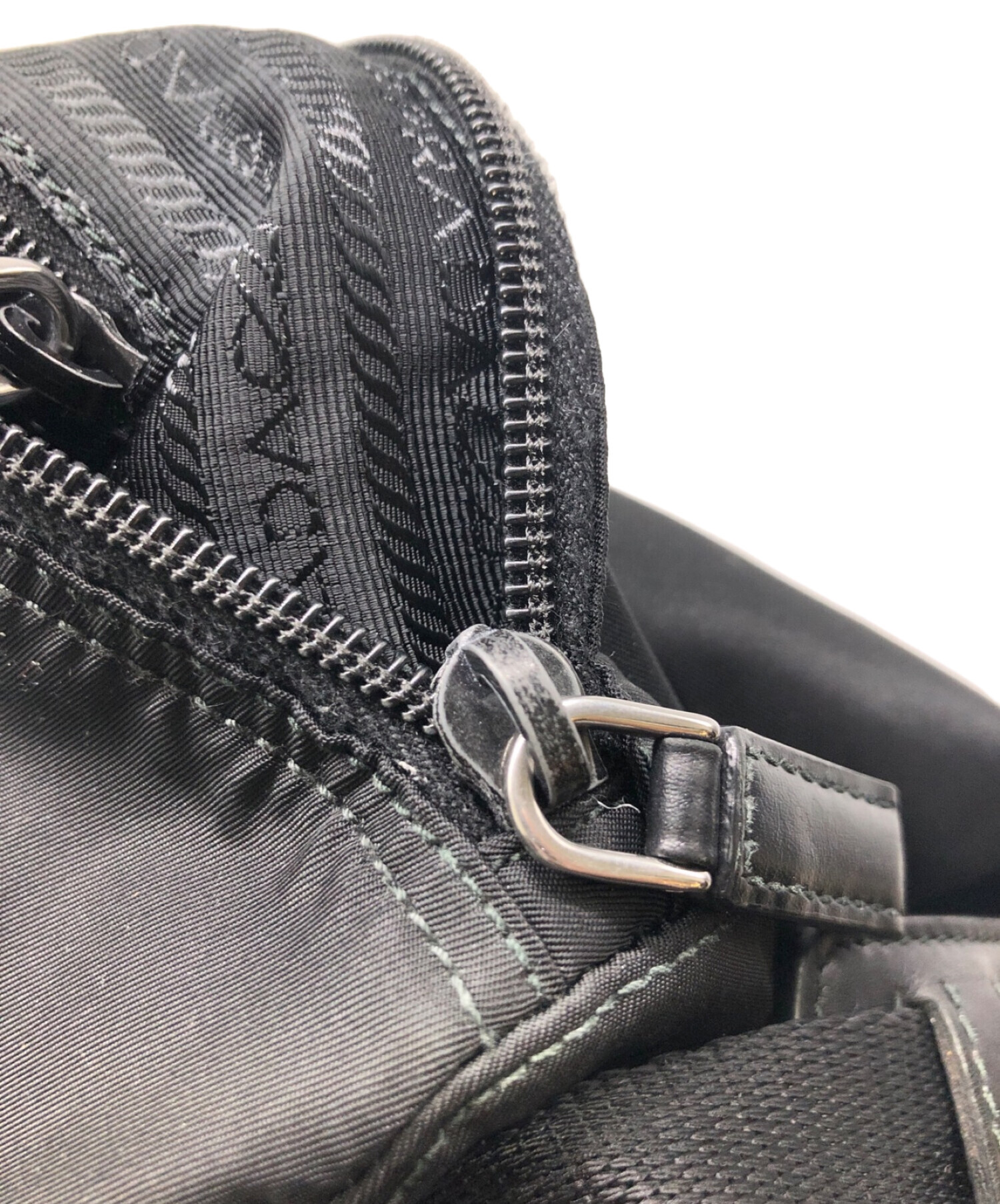 中古・古着通販】PRADA (プラダ) ショルダーバッグ ブラック｜ブランド  