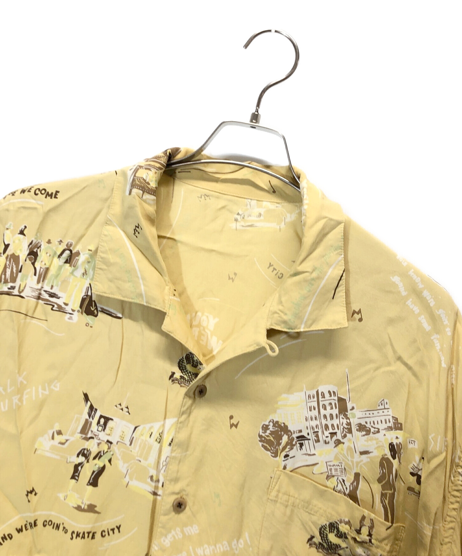 porter classic “SKATEBOARDING” YELLOW （Vintage 1978 Yellow 