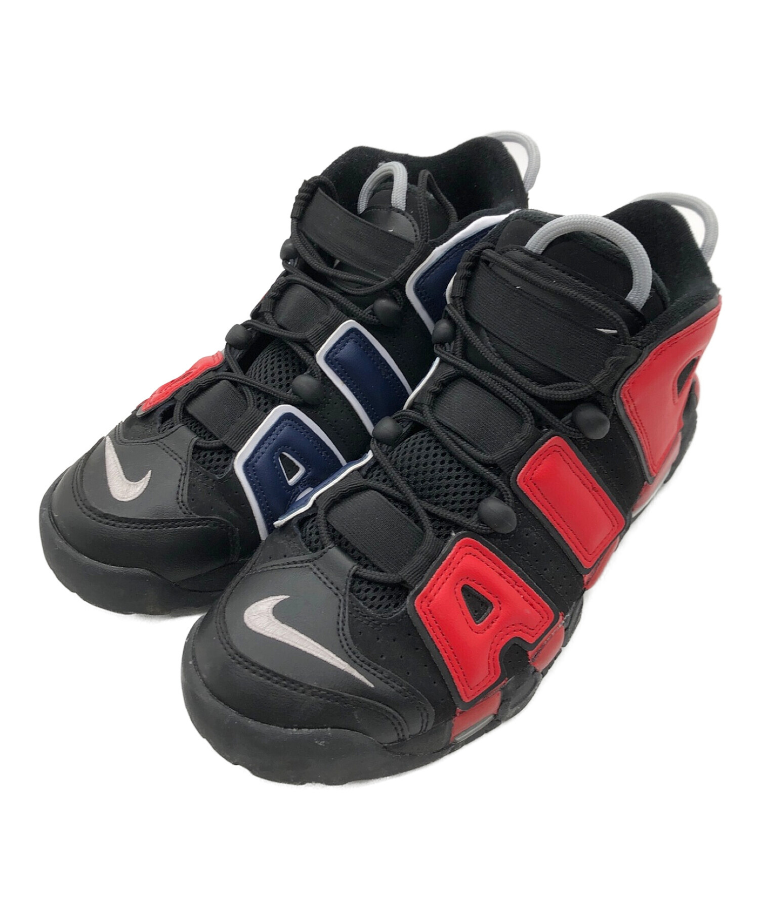 中古・古着通販】NIKE (ナイキ) AIR MORE UPTEMPO 96 レッド×ブルー 