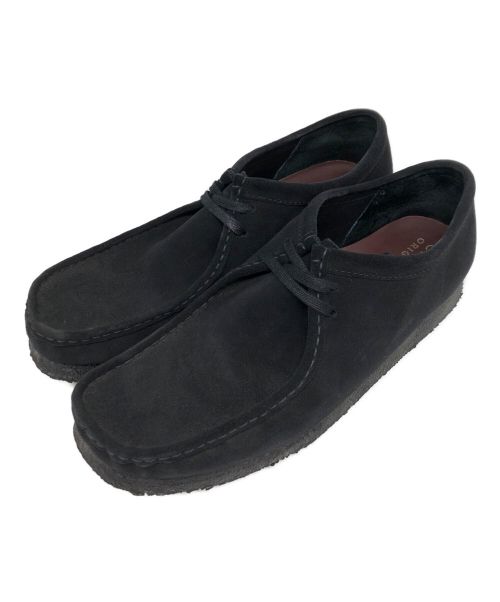 中古・古着通販】CLARKS (クラークス) ワラビーブーツ ブラック サイズ 