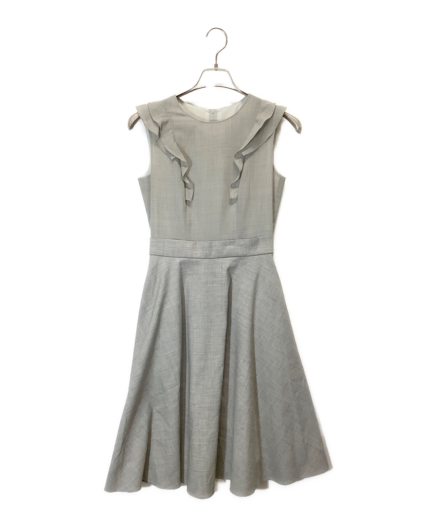 美品 Rene basic ルネベーシック ノースリーブ ティアードフリル