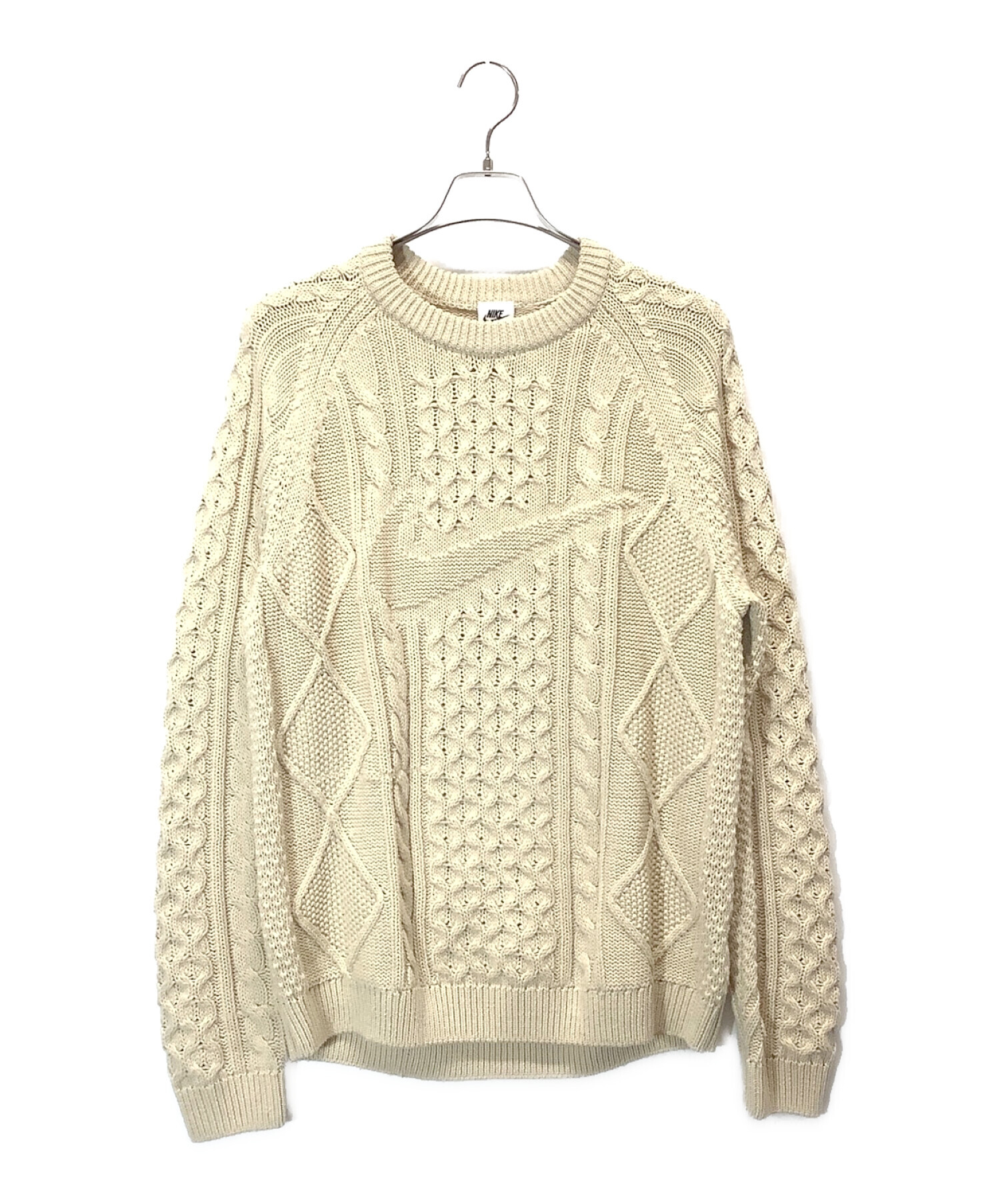 中古・古着通販】NIKE (ナイキ) AS M NL CABLE KNIT SWEATER LS 