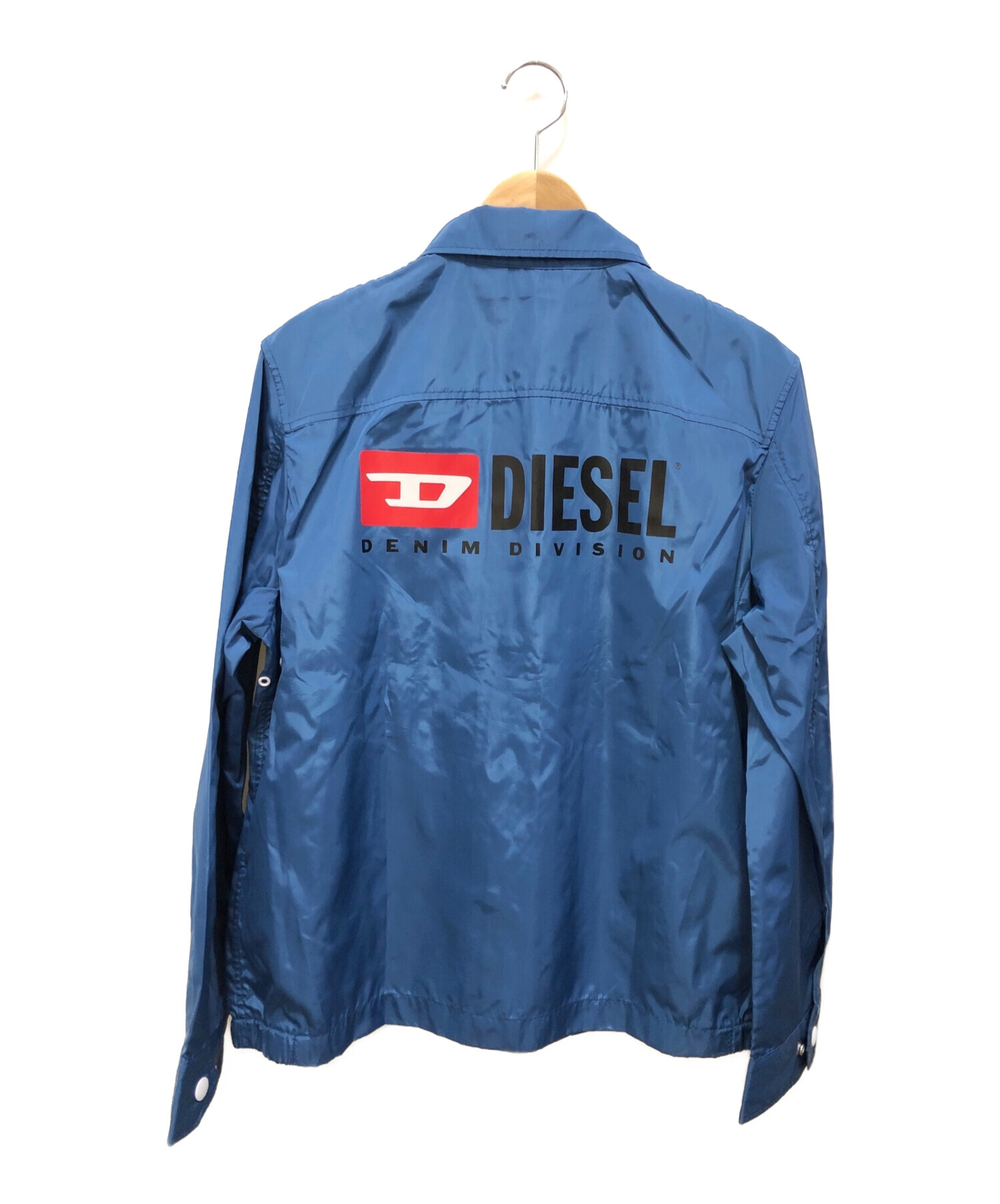 DIESEL (ディーゼル) コーチジャケット ブルー サイズ:S 未使用品