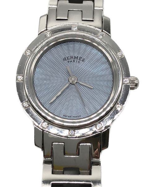 エルメス HERMES SP1.741.330 グレー メンズ 腕時計