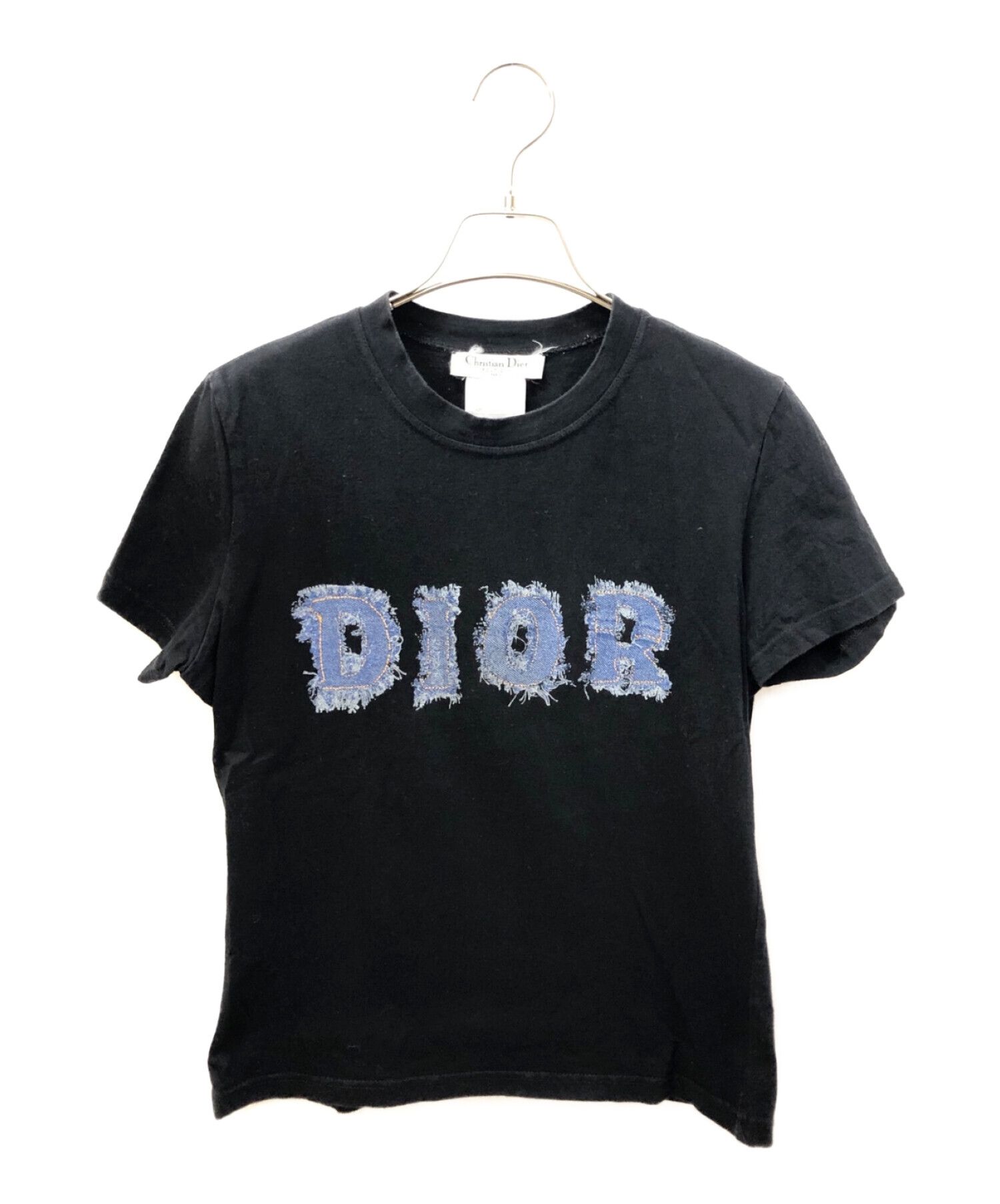 Christian Dior (クリスチャン ディオール) 半袖カットソー ブラック サイズ:ＵＳＡ１０