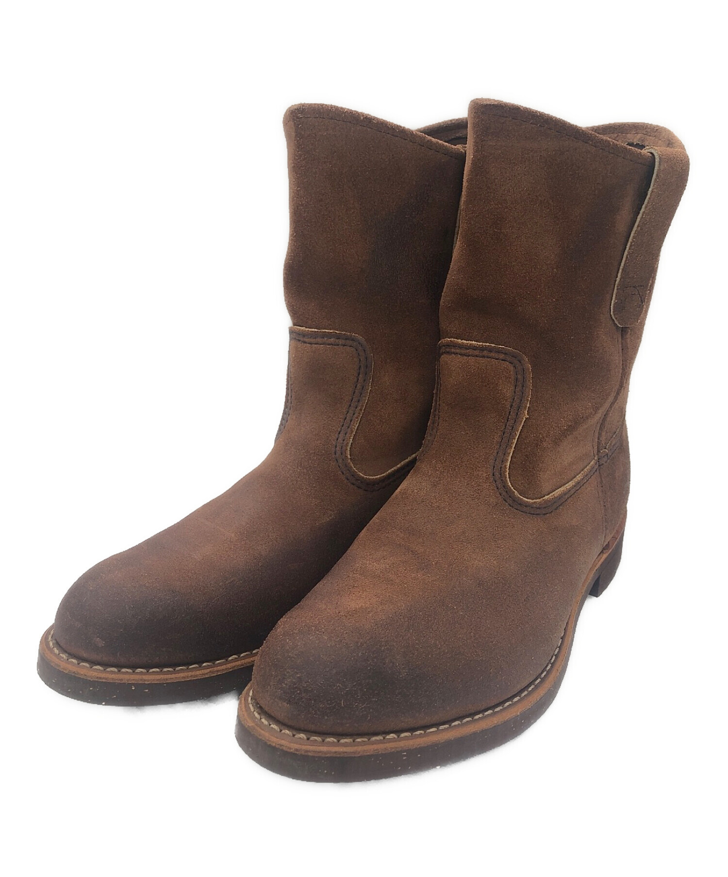 ブラウン 【REDWING】8189 妖しく スエード