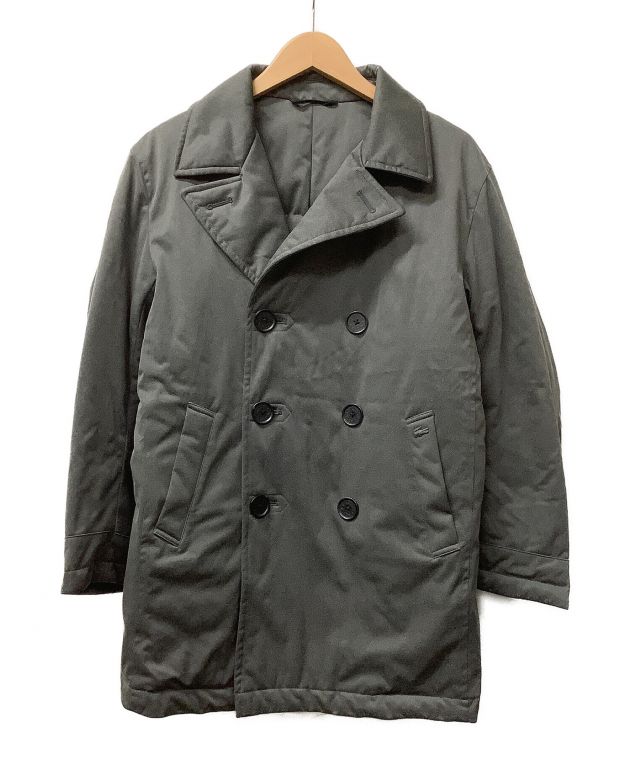 中古・古着通販】LACOSTE (ラコステ) ダウンPコート グレー サイズ 