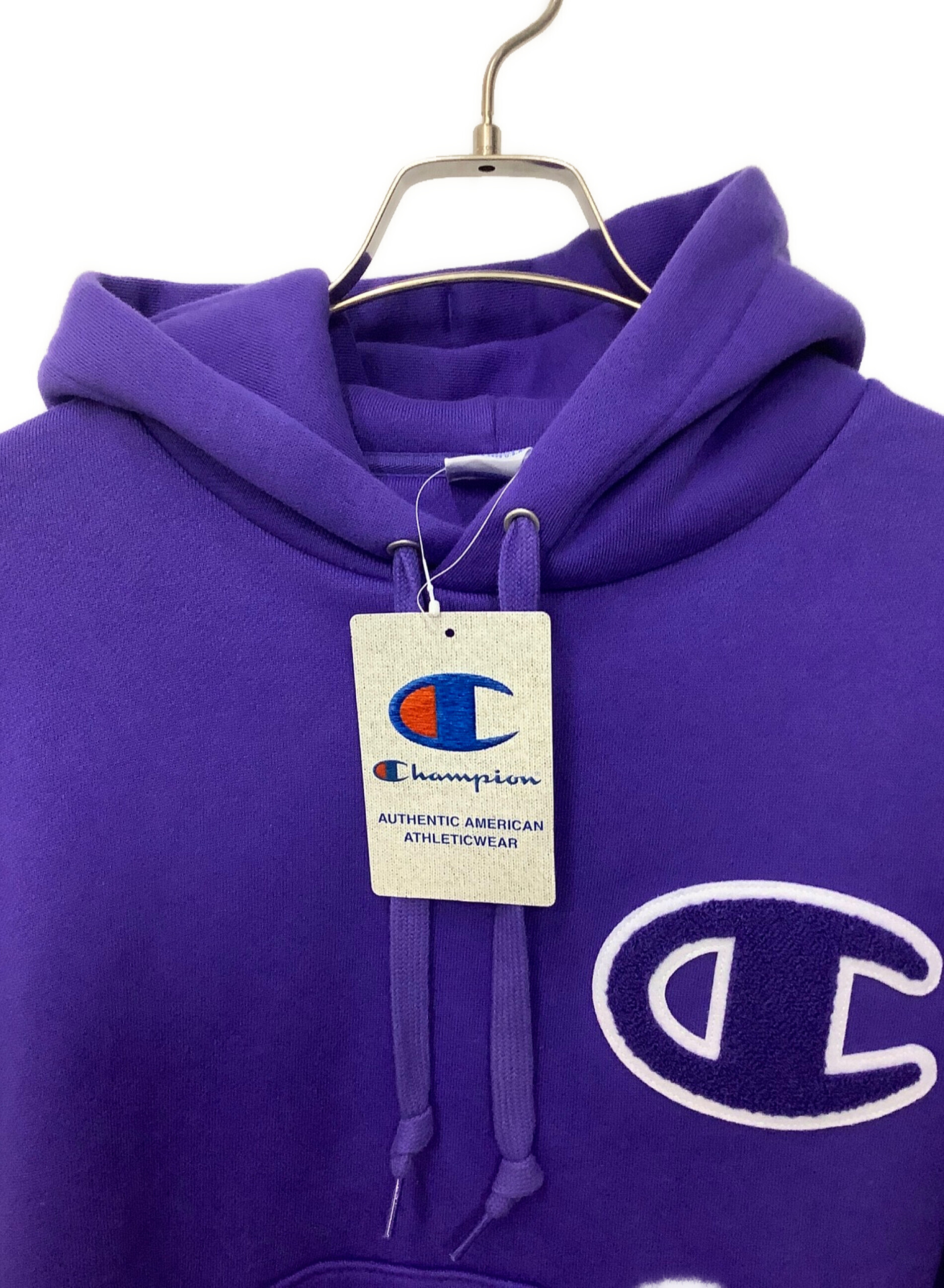 Champion レットパープル パーカー
