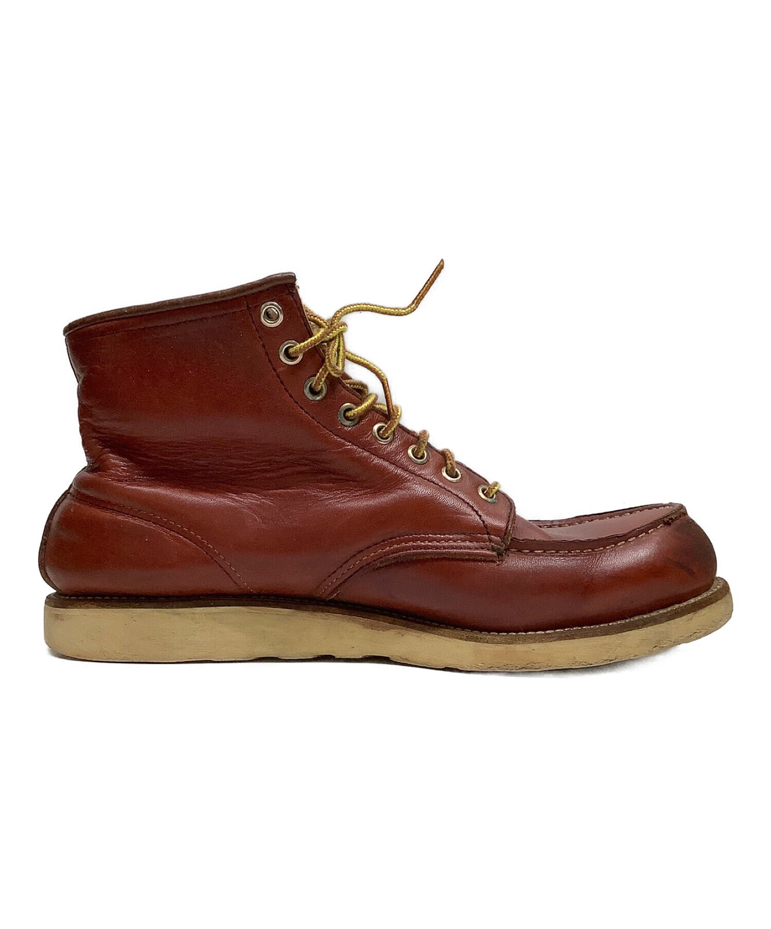 中古・古着通販】RED WING (レッドウィング) ワークブーツ ブラウン 