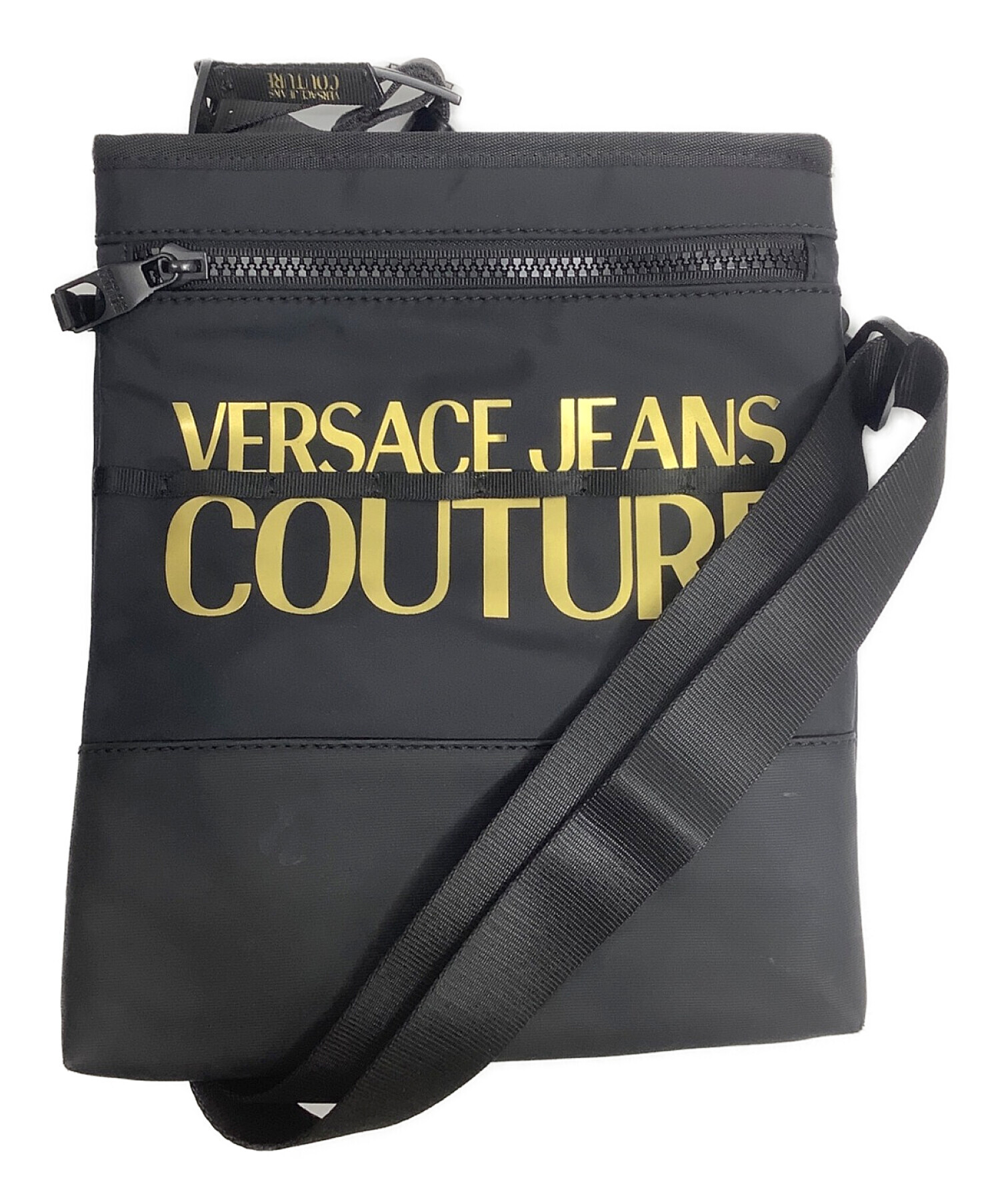 VERSACE JEANS COUTURE ショルダーバッグ ブラック - バッグ