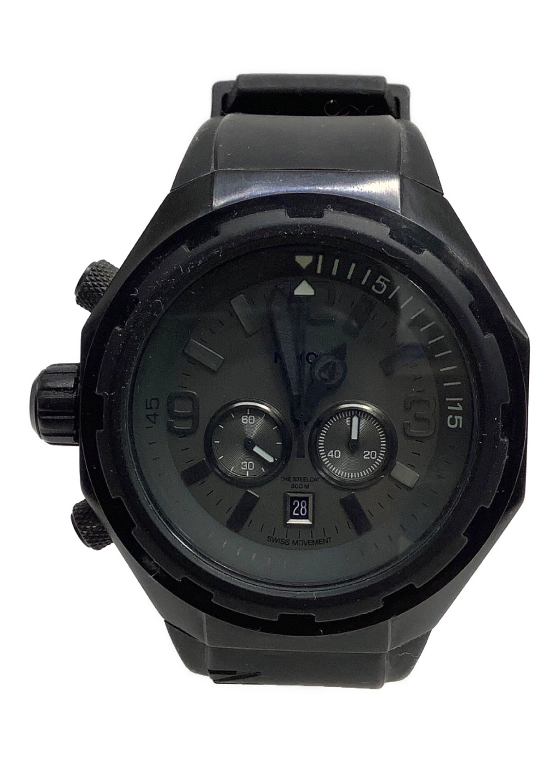 NIXON 古かっ ニクソン 腕時計 マグナコン ブラックスティングレー
