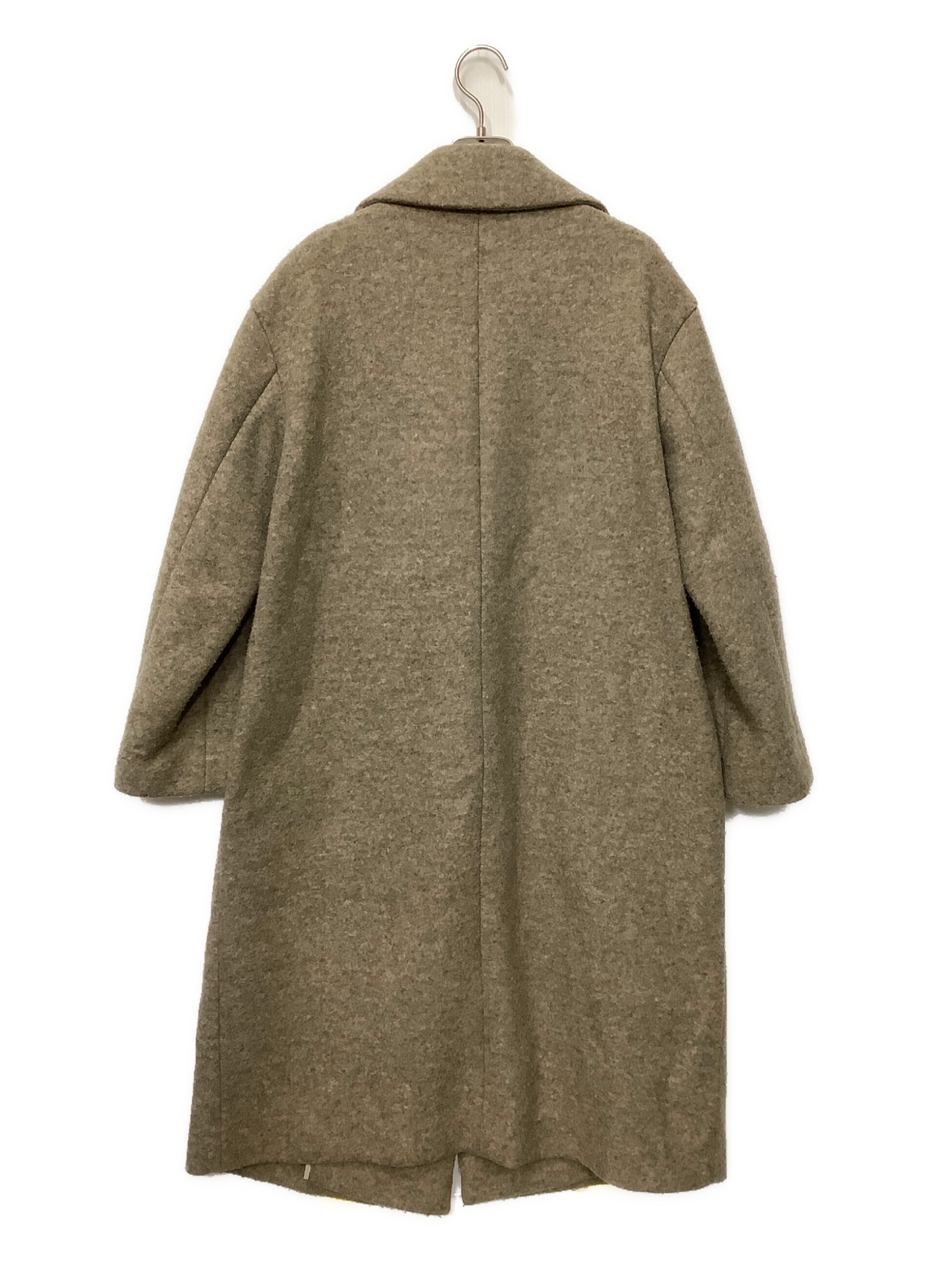 中古・古着通販】Plage (プラージュ) ウールコート ブラウン サイズ:38  