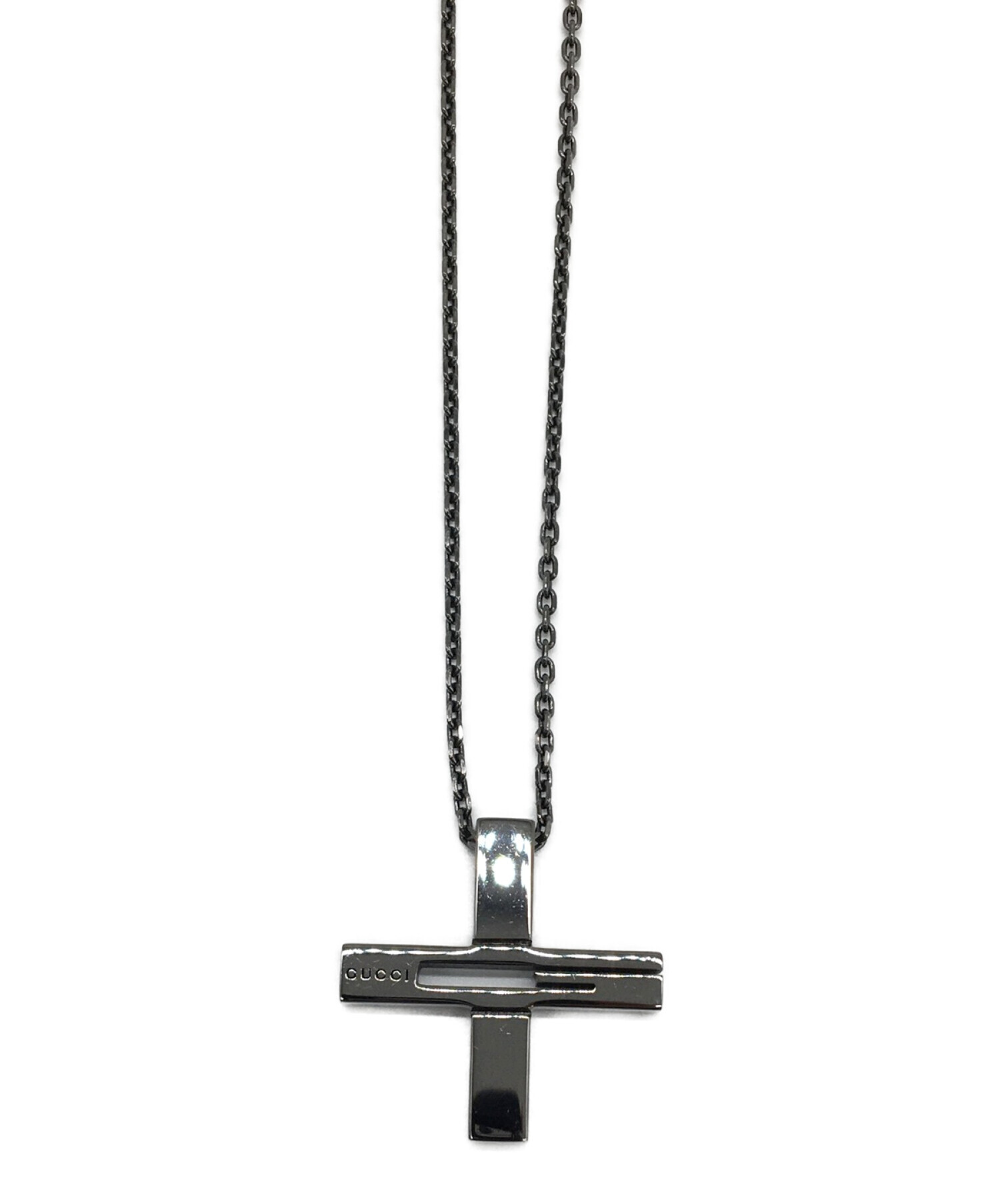 GUCCI (グッチ) クロスネックレス