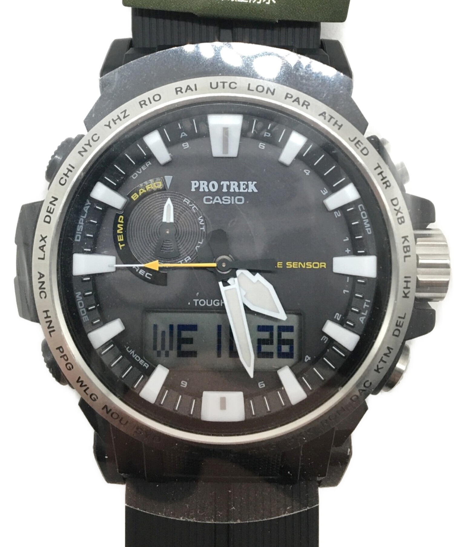 CASIO PRO TREK PRW-2500YTタフソーラー デジタル腕時計 製品を検索