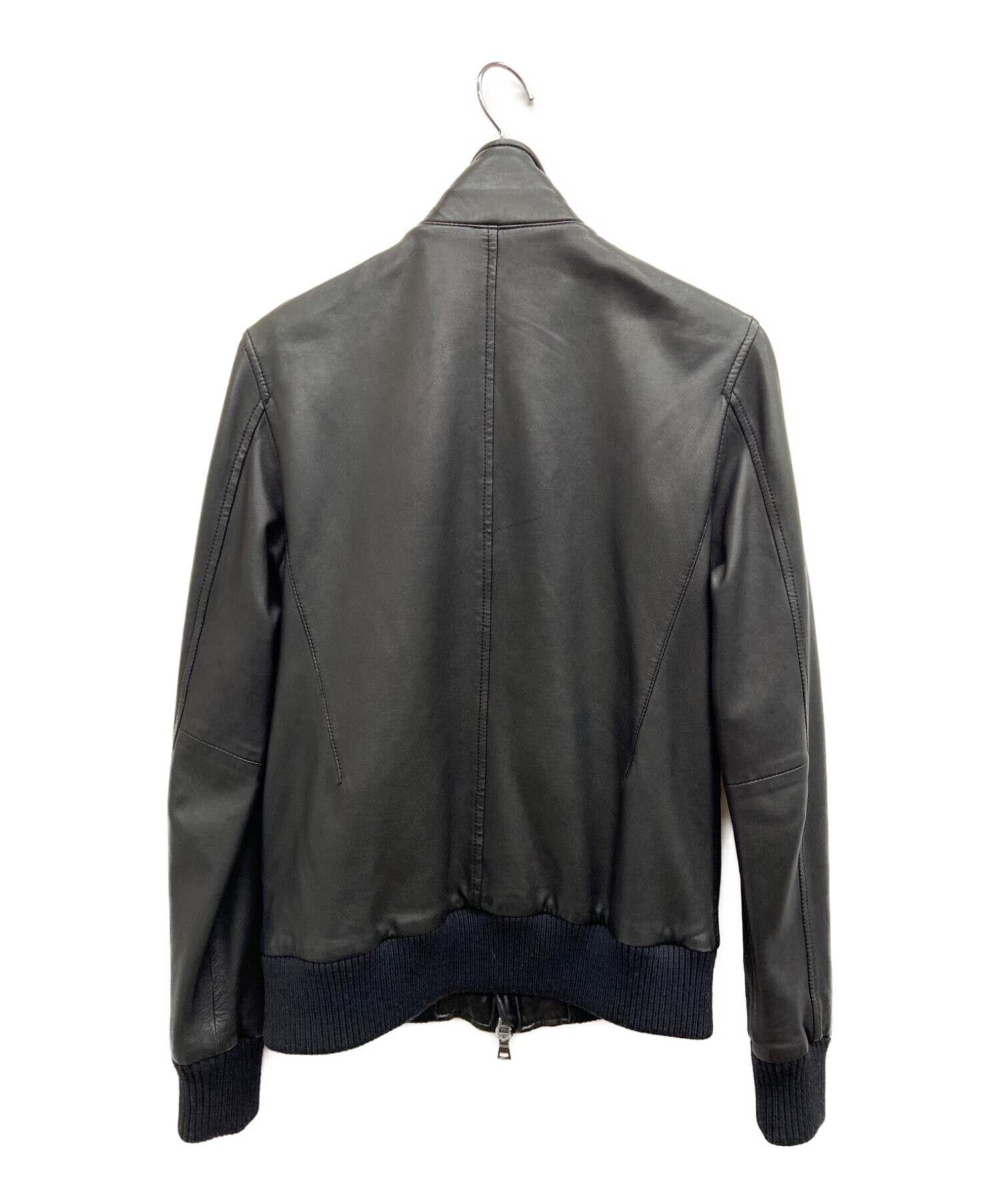 中古・古着通販】DENIME (ドゥニーム) レザージャケット ブラック 
