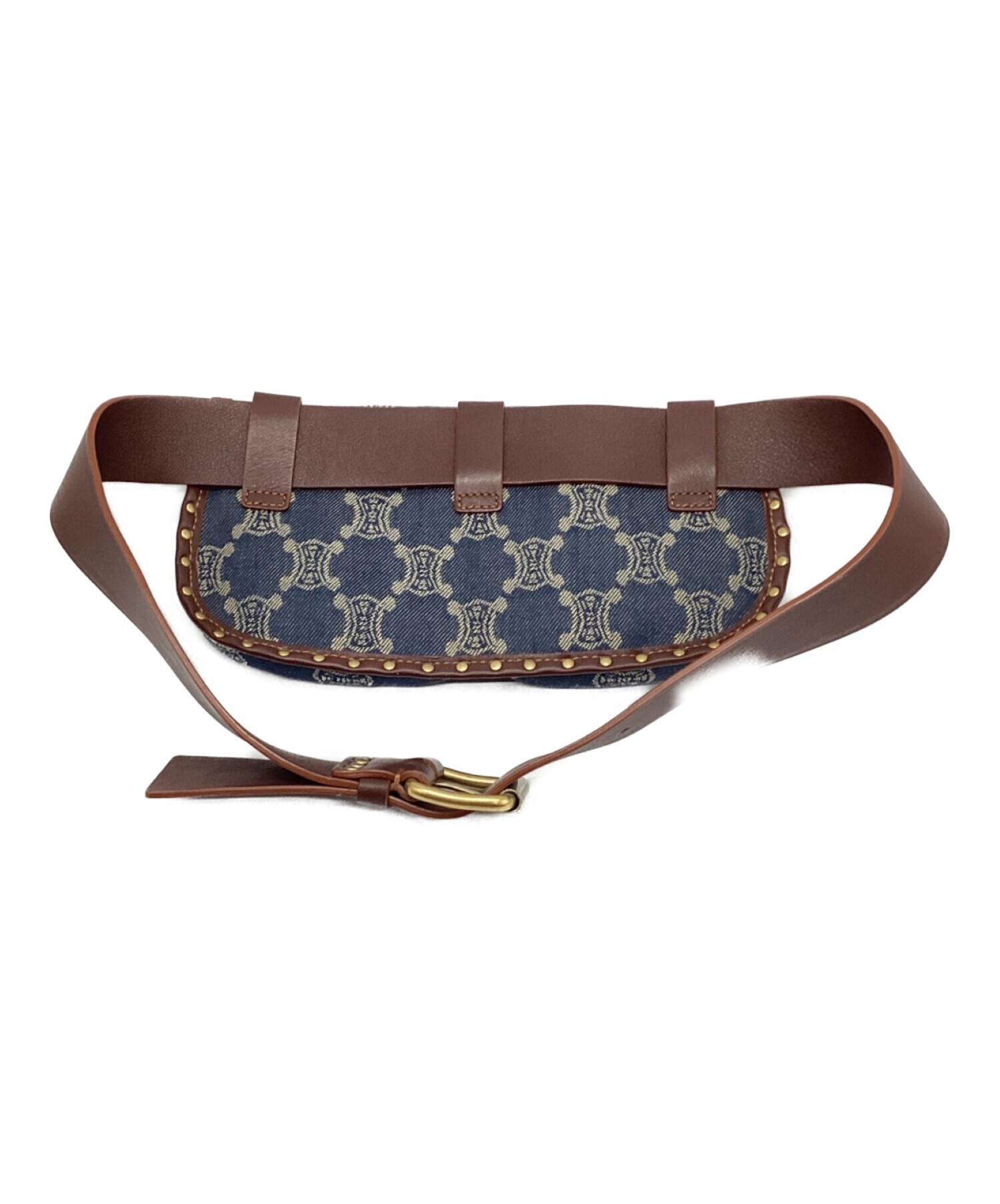 セリーヌウエストポーチ セリーヌ デニム ウエストポーチ CELINE