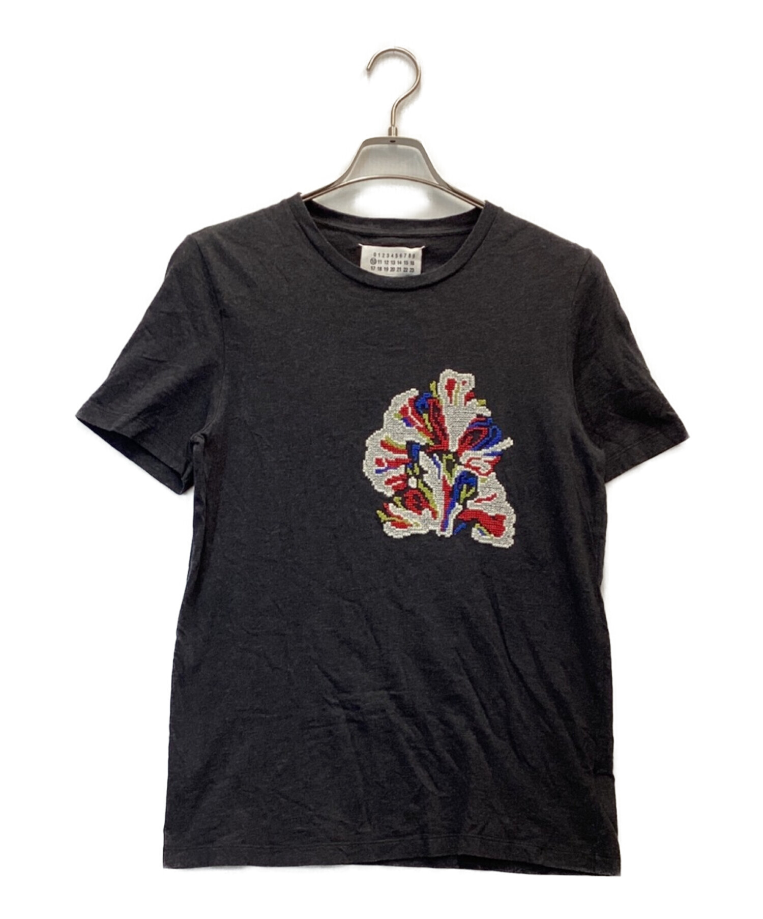 中古・古着通販】Maison Margiela (メゾンマルジェラ) 刺繍Tシャツ 