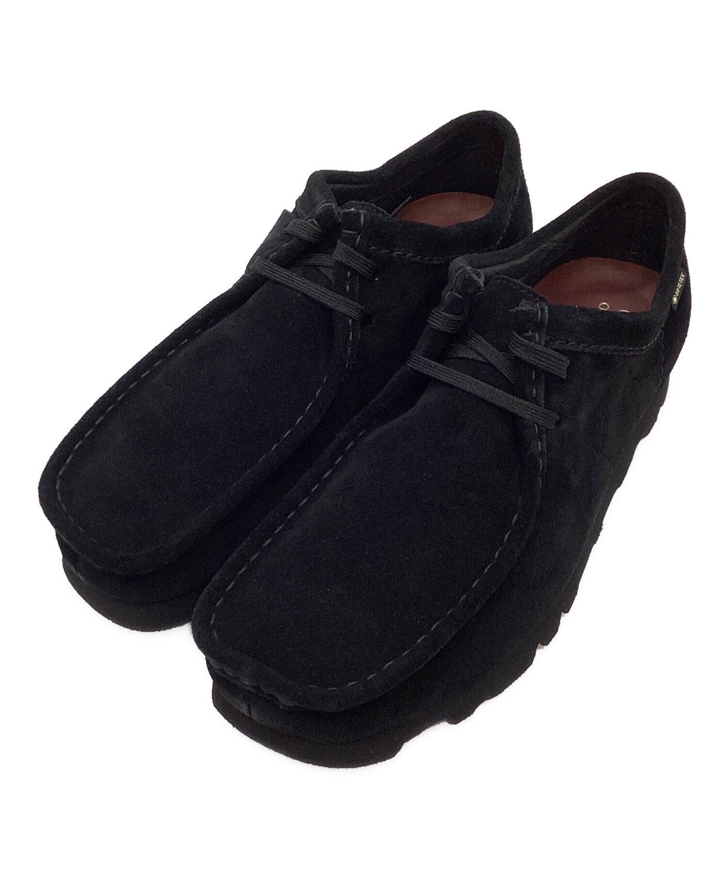 中古・古着通販】CLARKS (クラークス) シューズ ブラック サイズ:26cm 