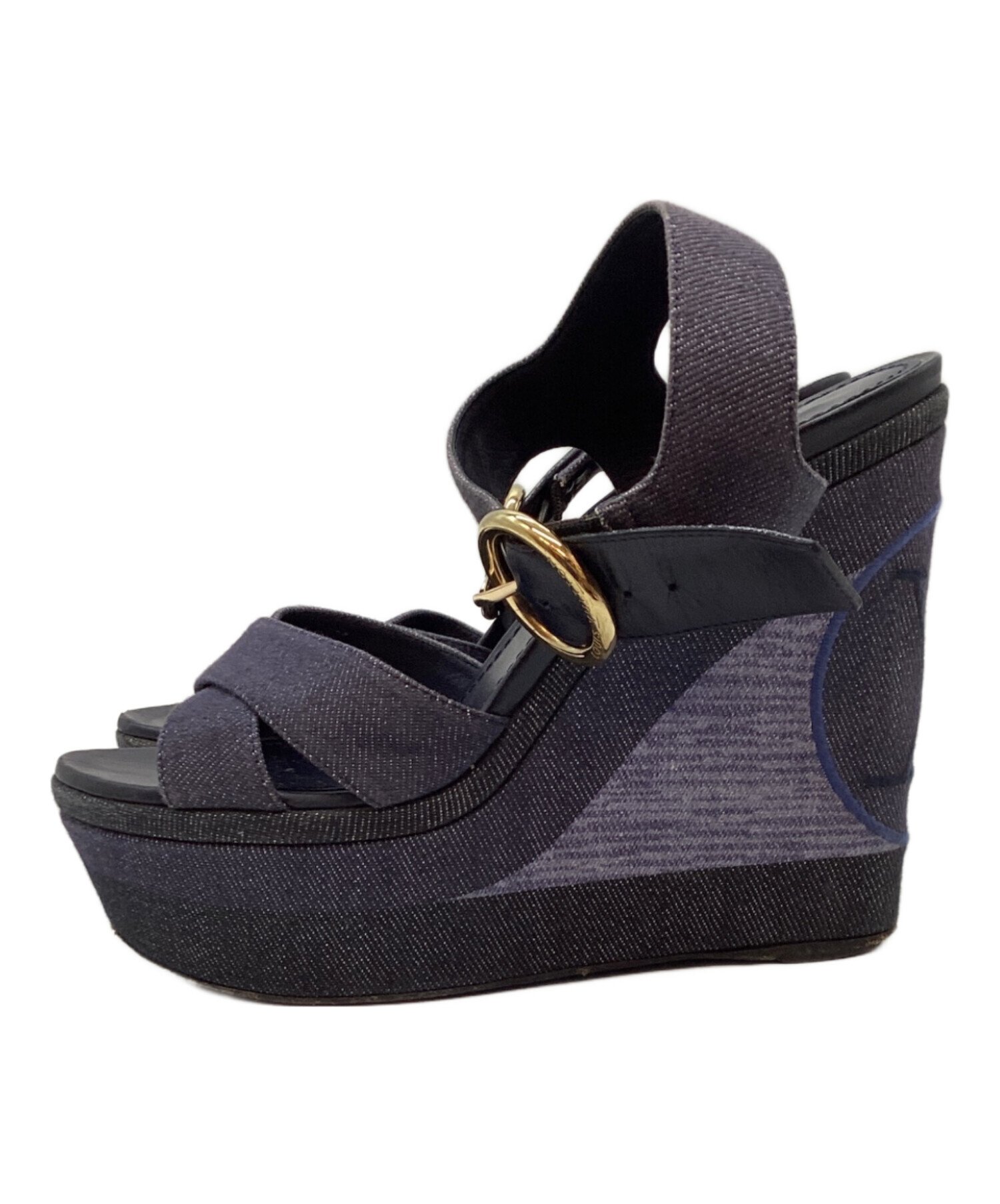中古・古着通販】LOUIS VUITTON (ルイ ヴィトン) デニムストラップ 