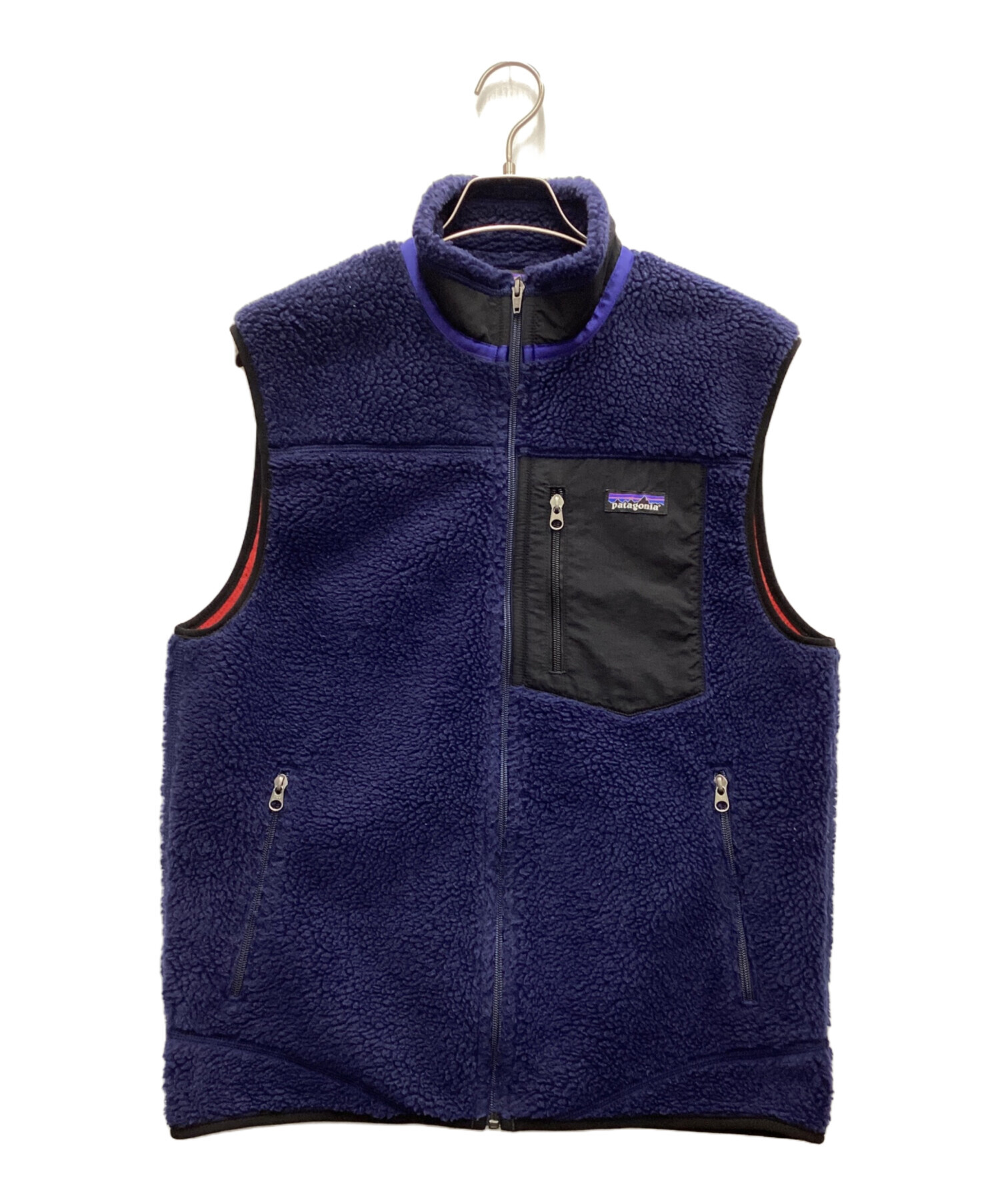 Patagonia フリースベスト Mサイズ ネイビー | ヤマダウェブコム