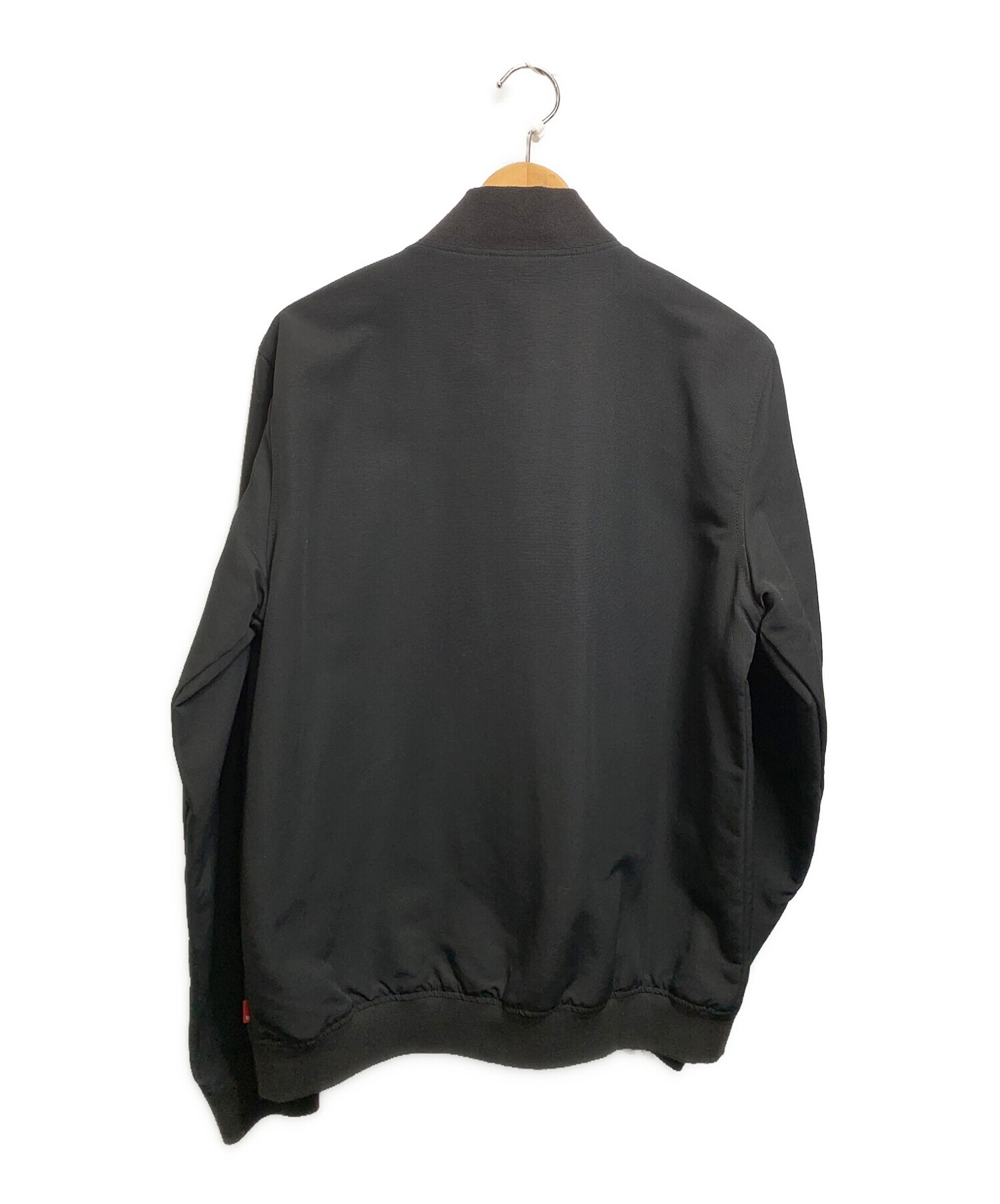 LEVI'S (リーバイス) ベイカーボンバーナイロンジャケット ブラック サイズ:M