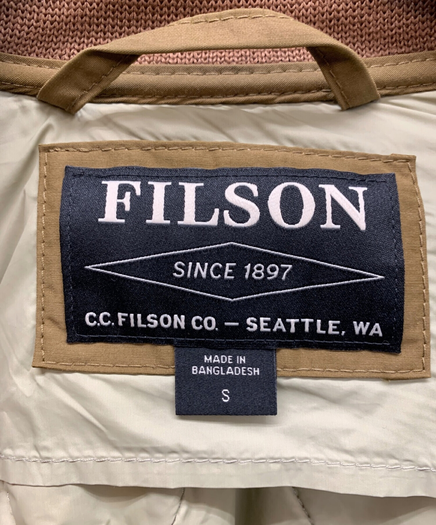 FILSON キルティングジャケット
