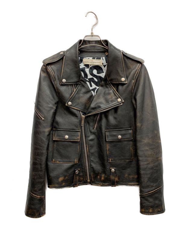 中古・古着通販】GOLDEN GOOSE (ゴールデングース) ダブルライダース 