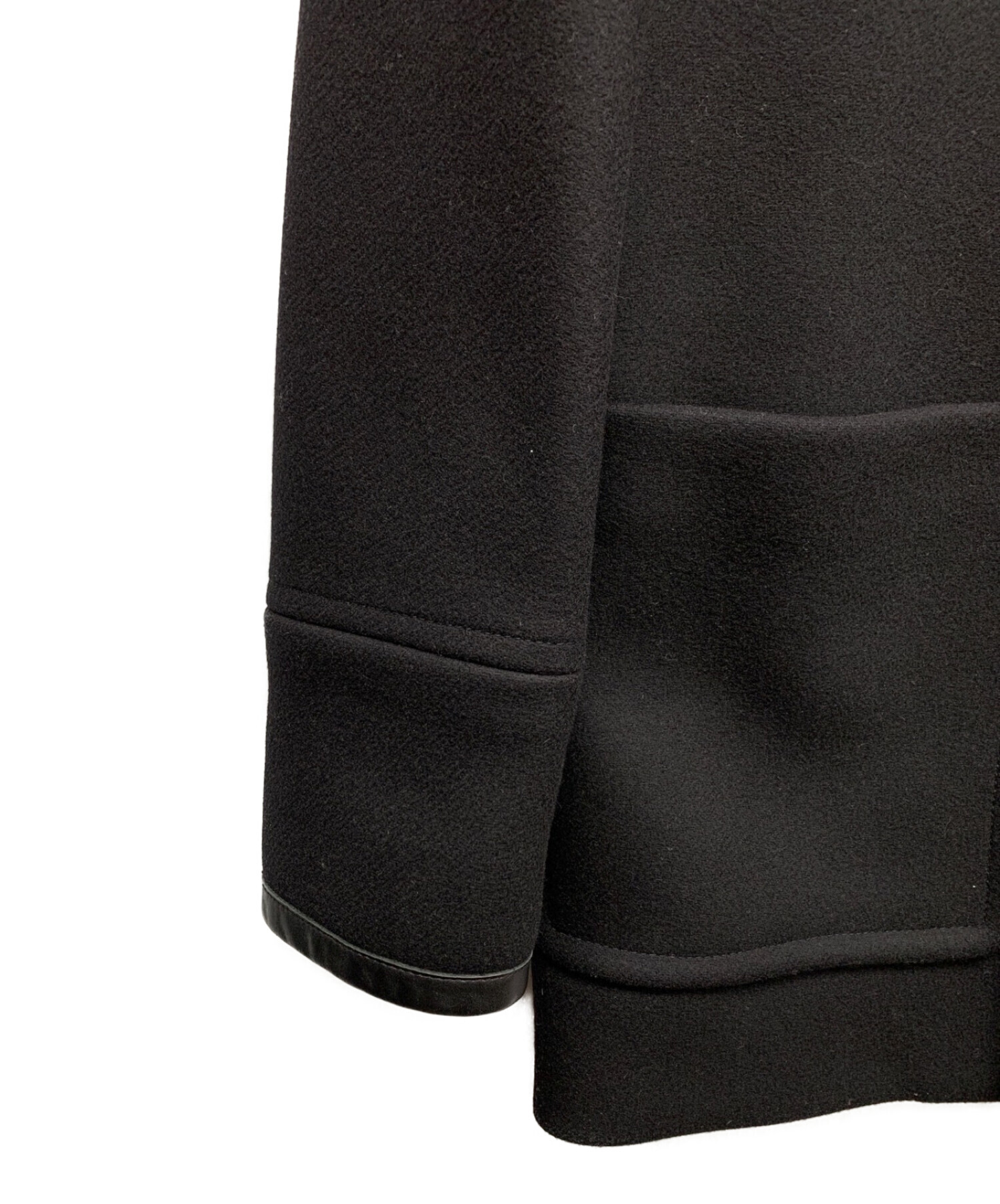 COACH コーチ ウール ドンキーコート ジャケット 黒 サイズ XS 正規品 / 29870
