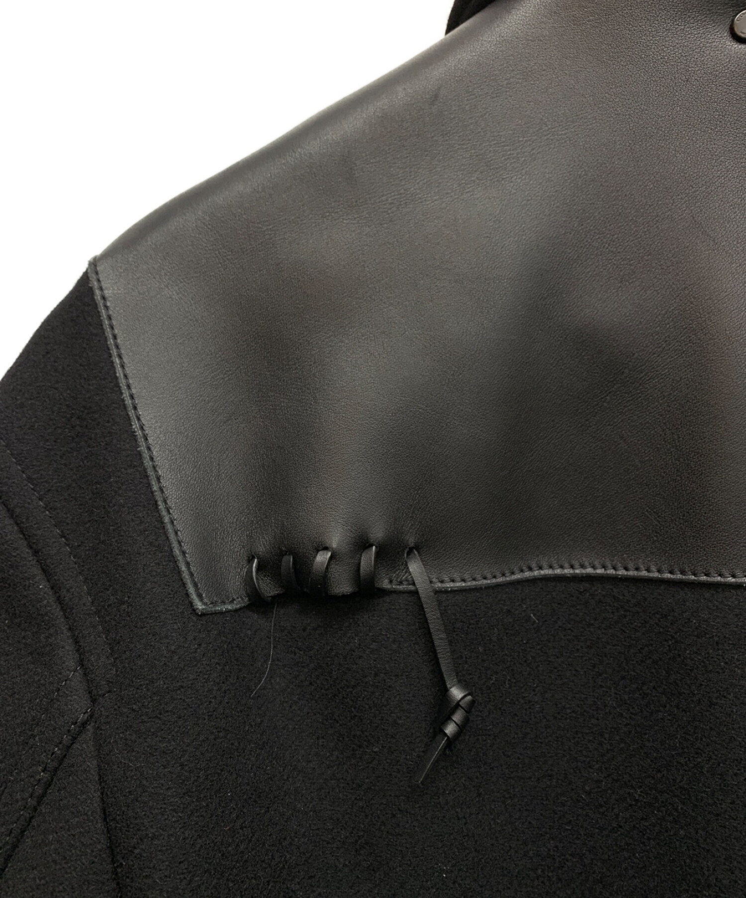 COACH コーチ ウール ドンキーコート ジャケット 黒 サイズ XS 正規品 / 29870