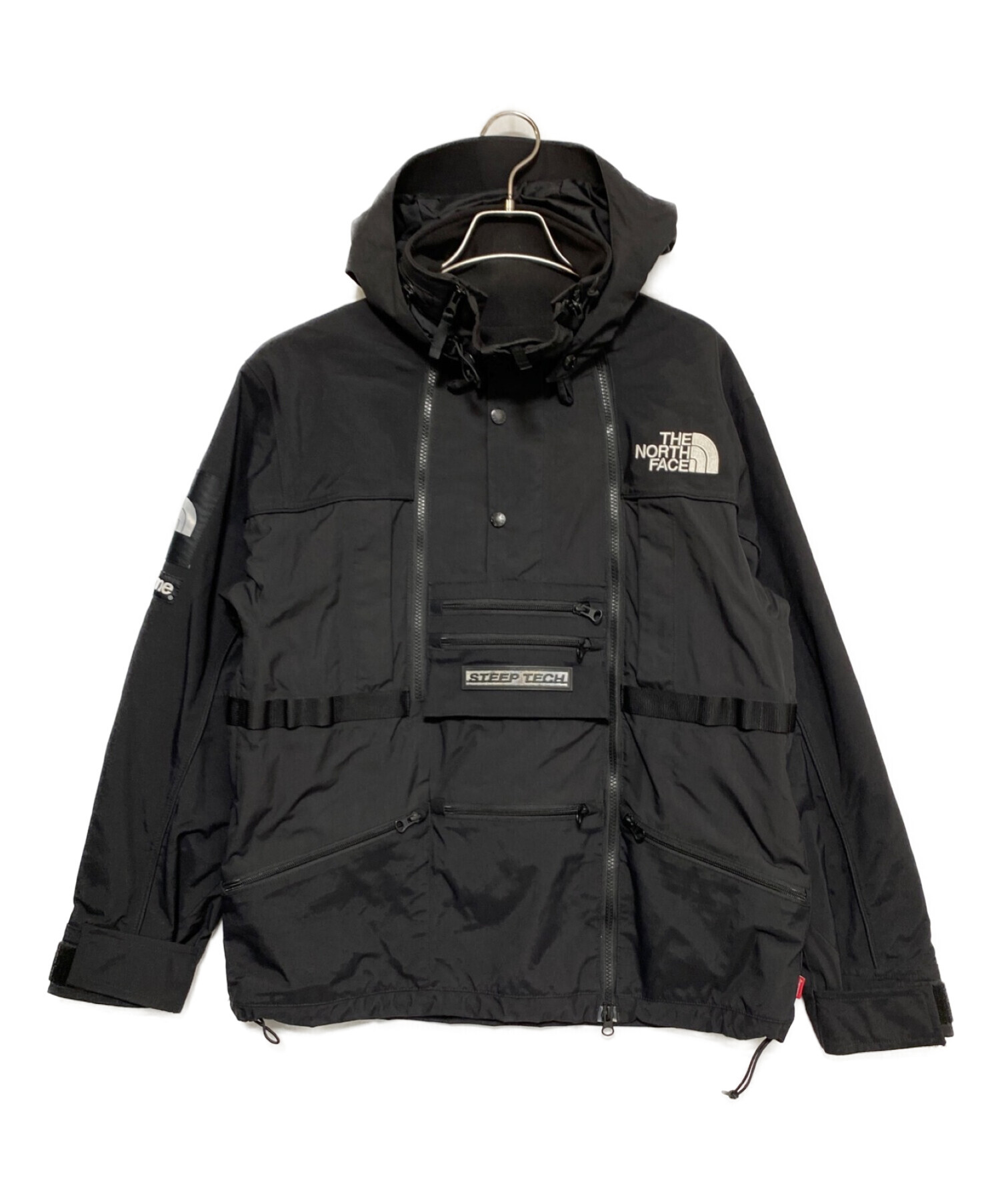 SUPREME (シュプリーム) THE NORTH FACE (ザ ノース フェイス) Steep Tech Hooded Jacket ブラック  サイズ:S