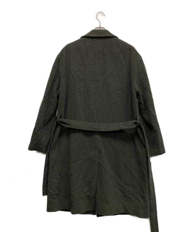 中古・古着通販】HEVO (イーヴォ) チェスターコート グリーン サイズ:L 