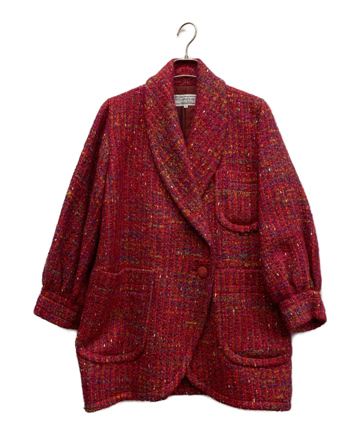 中古・古着通販】Yves Saint Laurent (イヴサンローラン) ツイード  